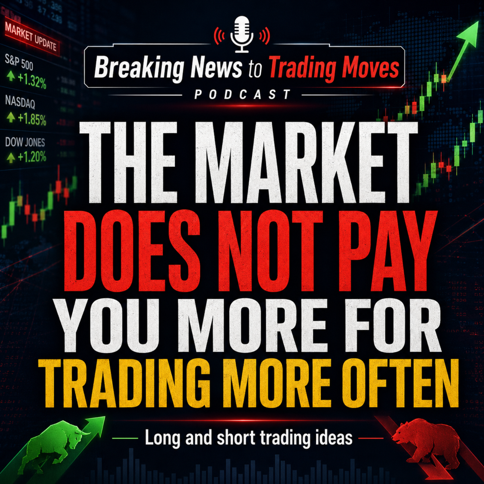 The market does not pay you more for trading more often episode artwork