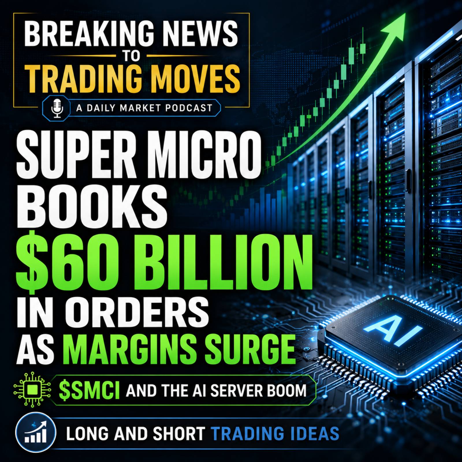 Super Micro books $60 billion in orders as margins surge episode artwork
