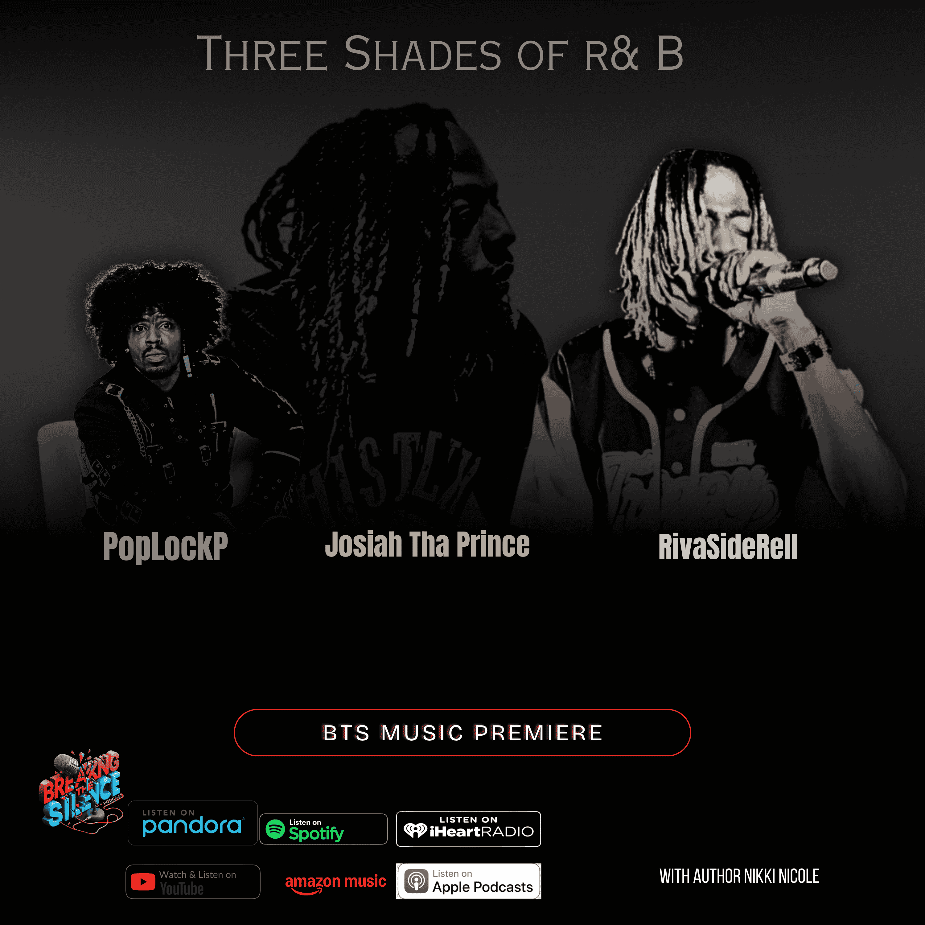 🎵 Three Shades of R&B | Josiah Tha Prince • PopLockP • RivaSideRell episode artwork