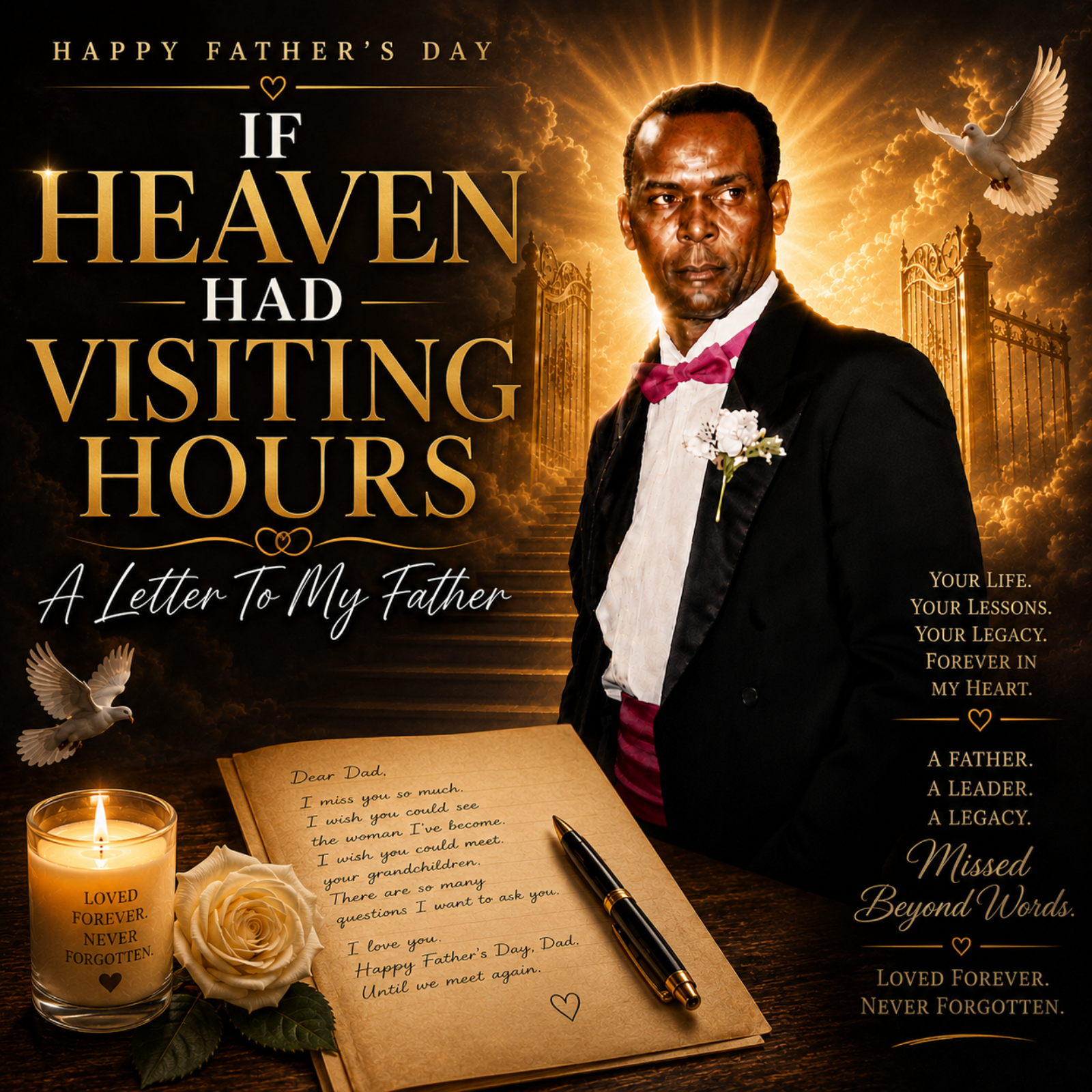 If Heaven Had Visiting Hours | A Letter To My Father episode artwork
