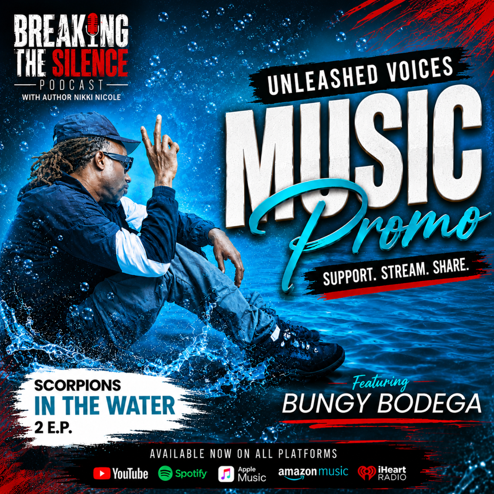 Bungy Bodega Is Making Noise | Unleashed Voices Music Promo episode artwork