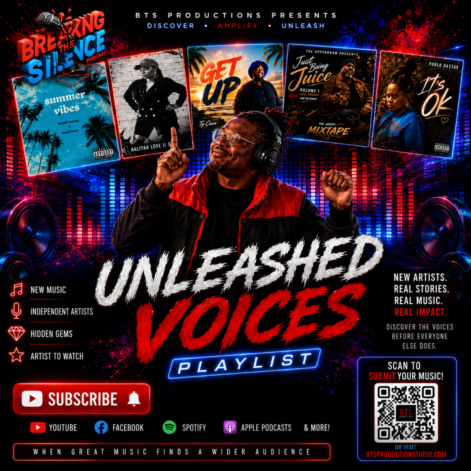 STOP Scrolling! These Independent Artists Are About to Take Over Your Playlist | Unleashed Voices Playlist episode artwork