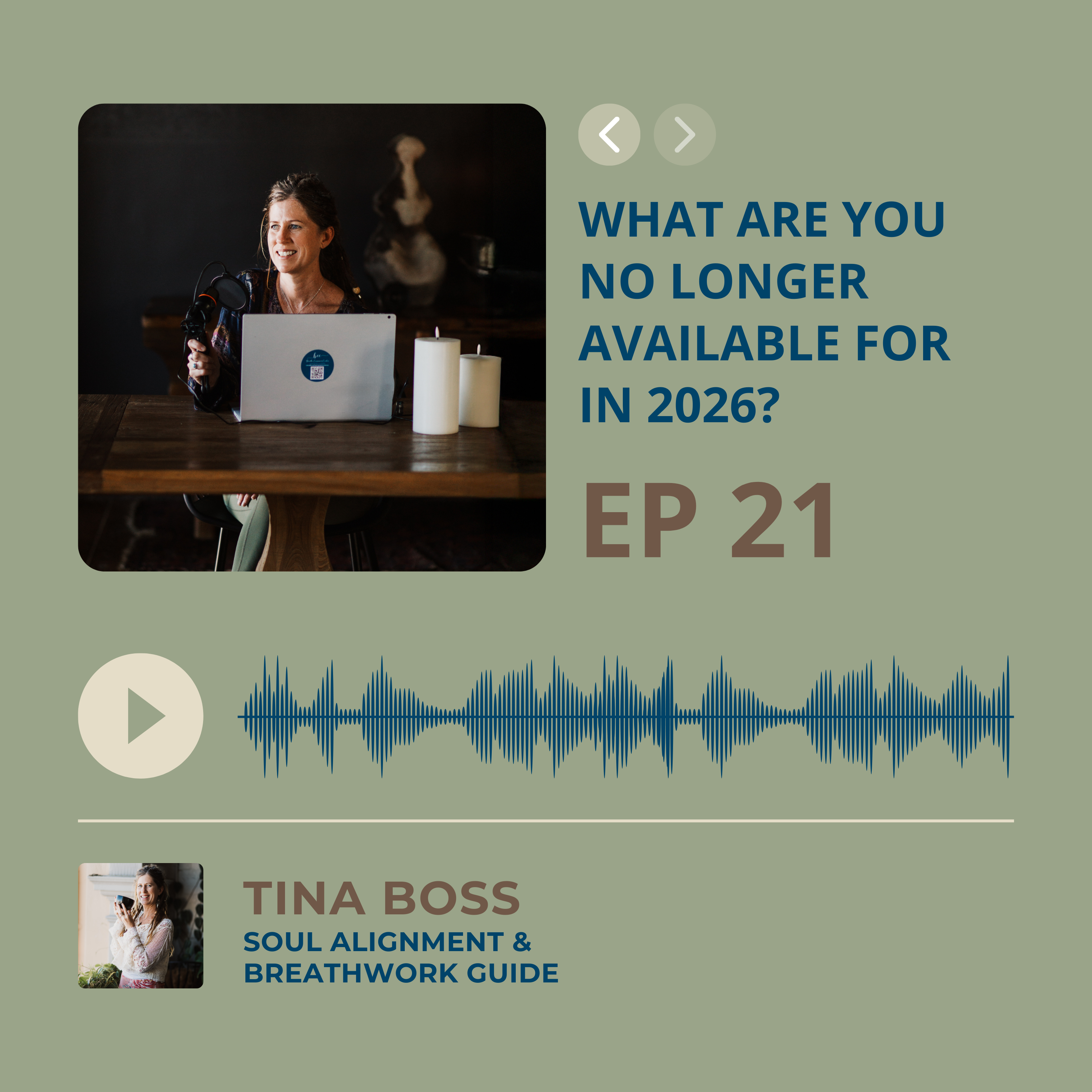 021. What are you no longer available for in 2026?