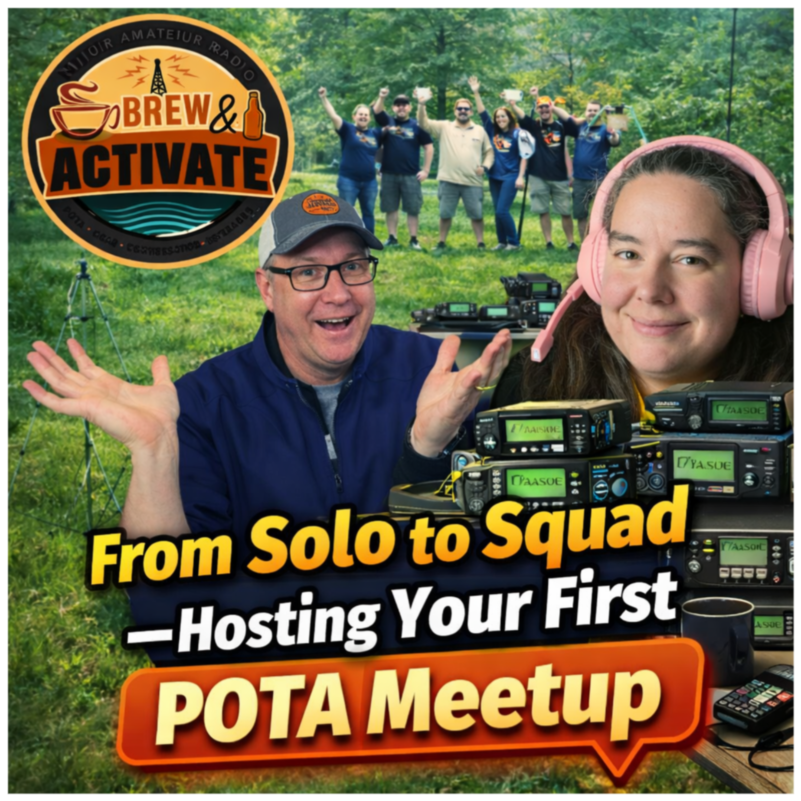 From Solo to Squad — Hosting Your First POTA Meetup episode artwork