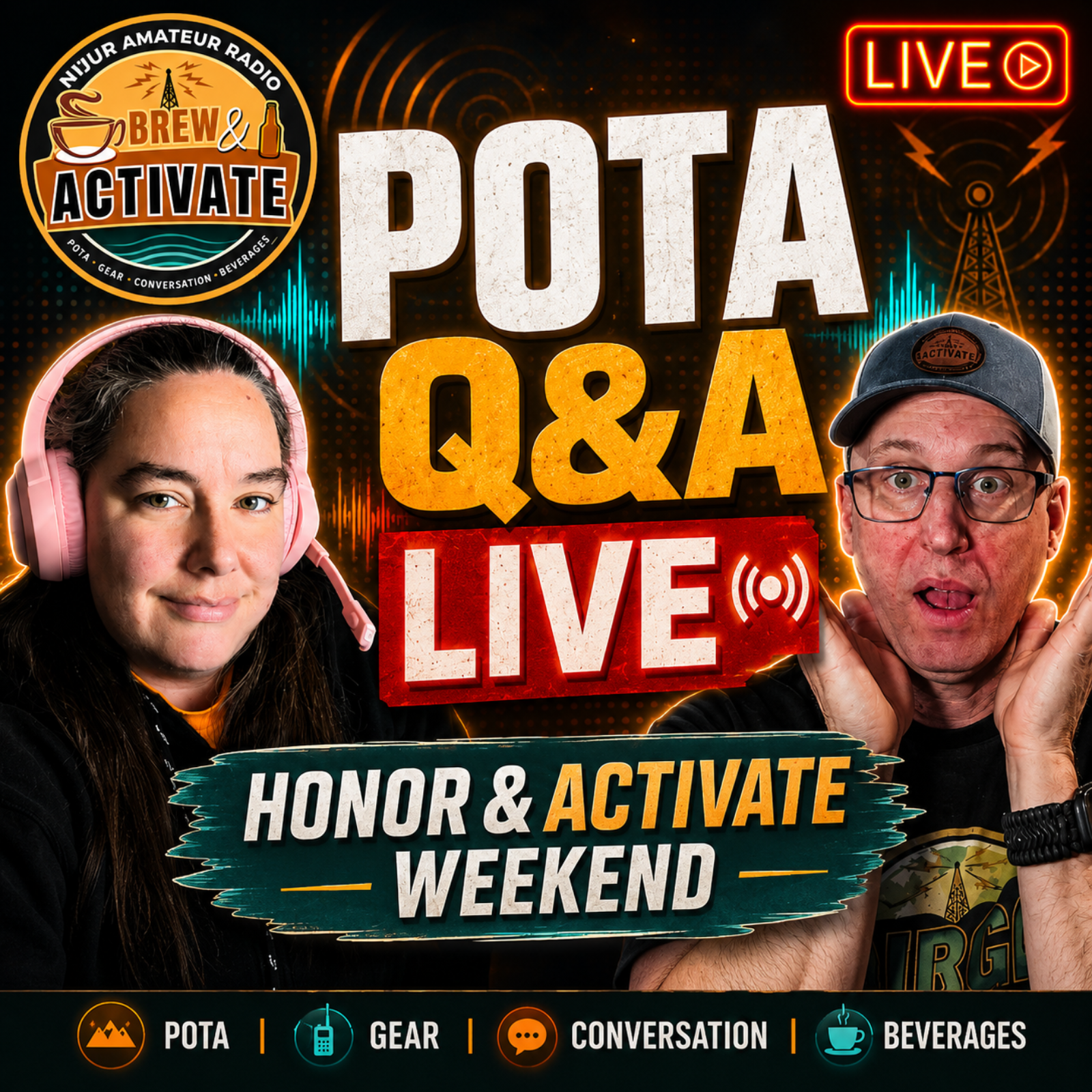POTA Q&A + Honor & Activate: Let’s Light Up RF This Weekend   episode artwork
