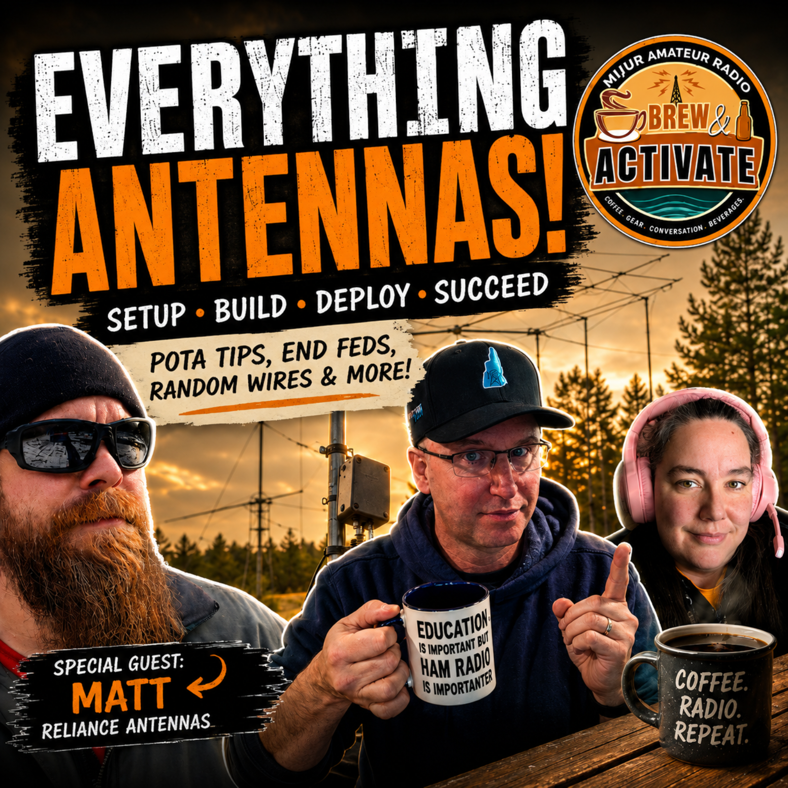 Stop Overthinking Antennas: Portable HF Tips with Matt from Reliance Antennas episode artwork