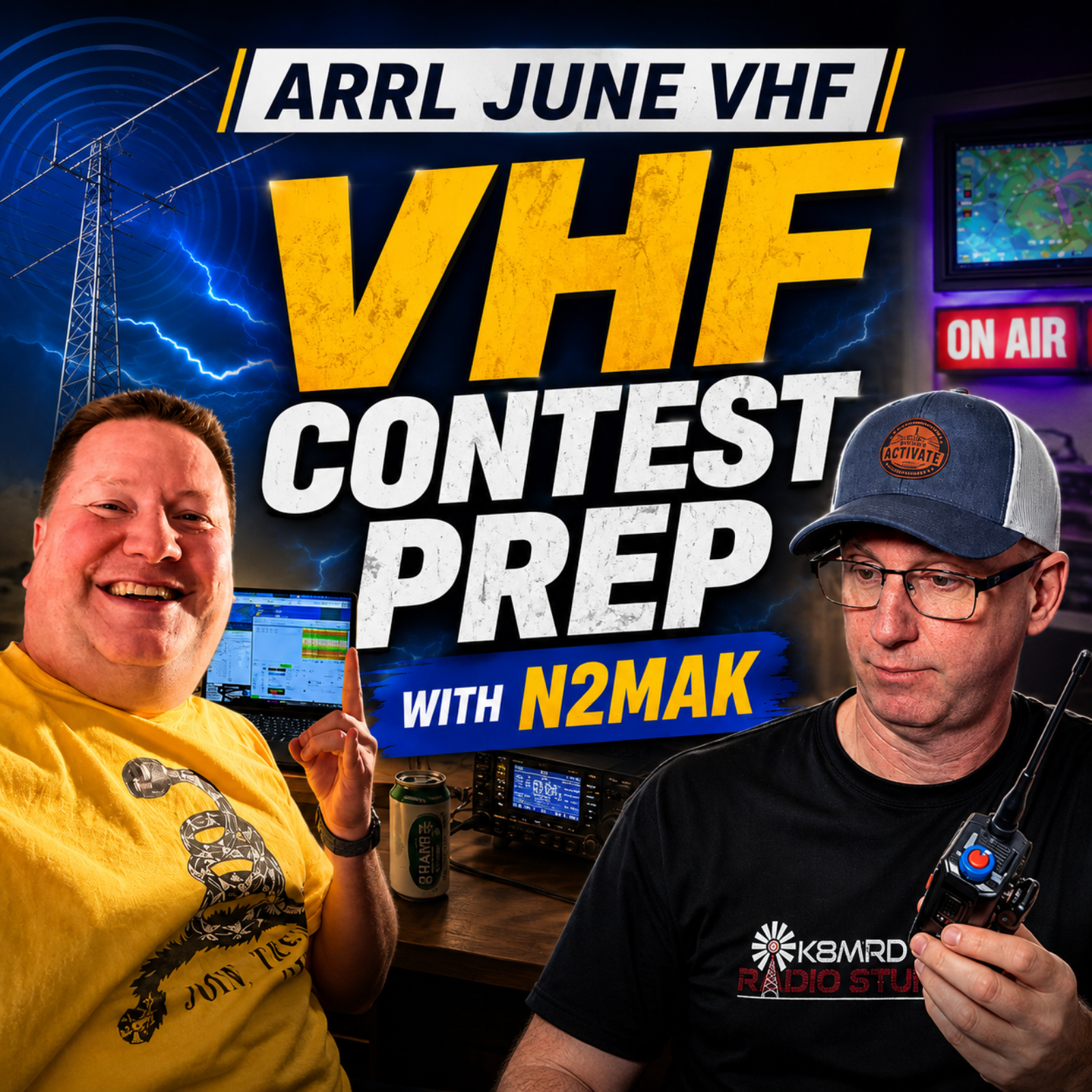 VHF Contesting from the Field  ARRL June VHF Contest Prep with N2MAK episode artwork