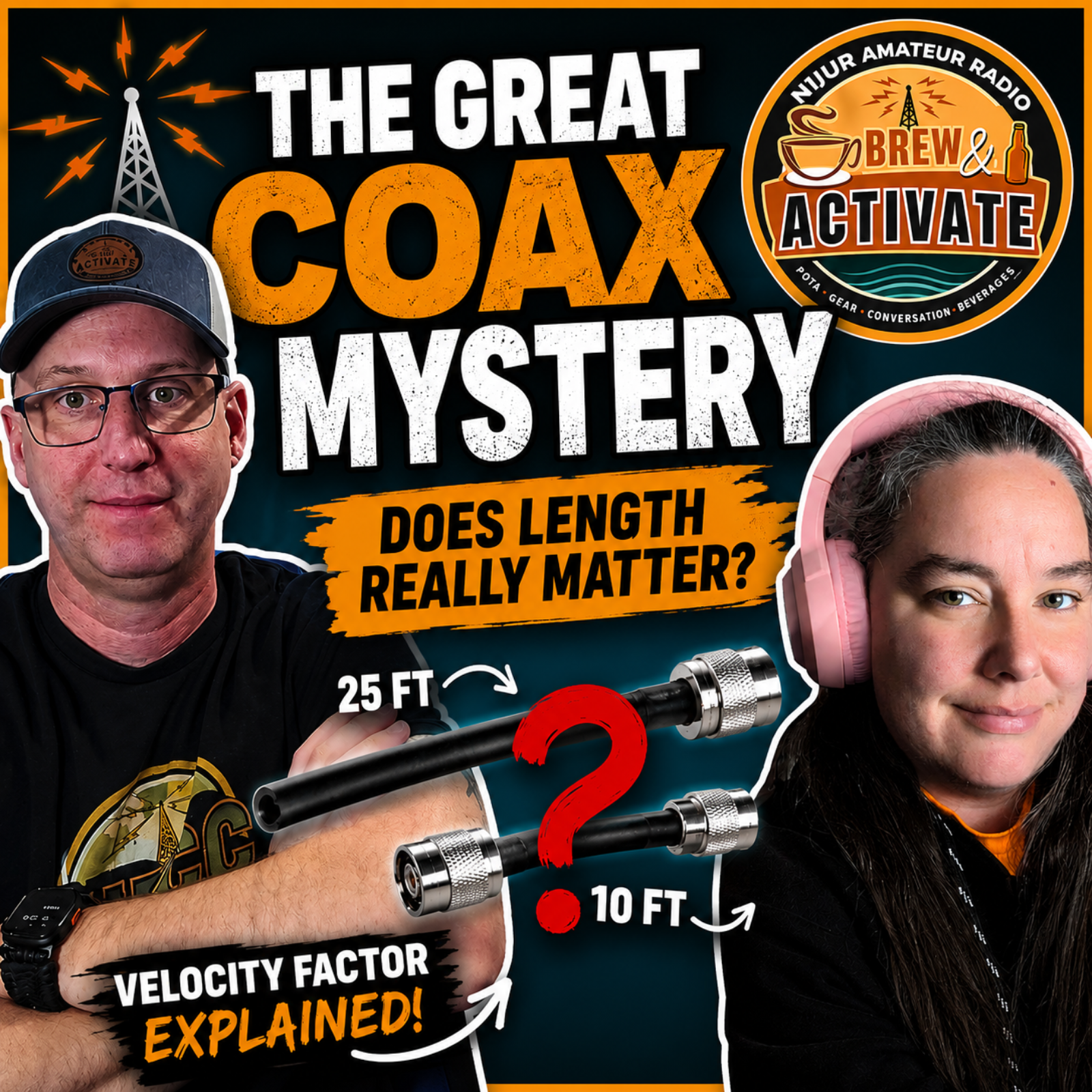 The Great Coax Mystery  Does Coax Length Really Matter episode artwork
