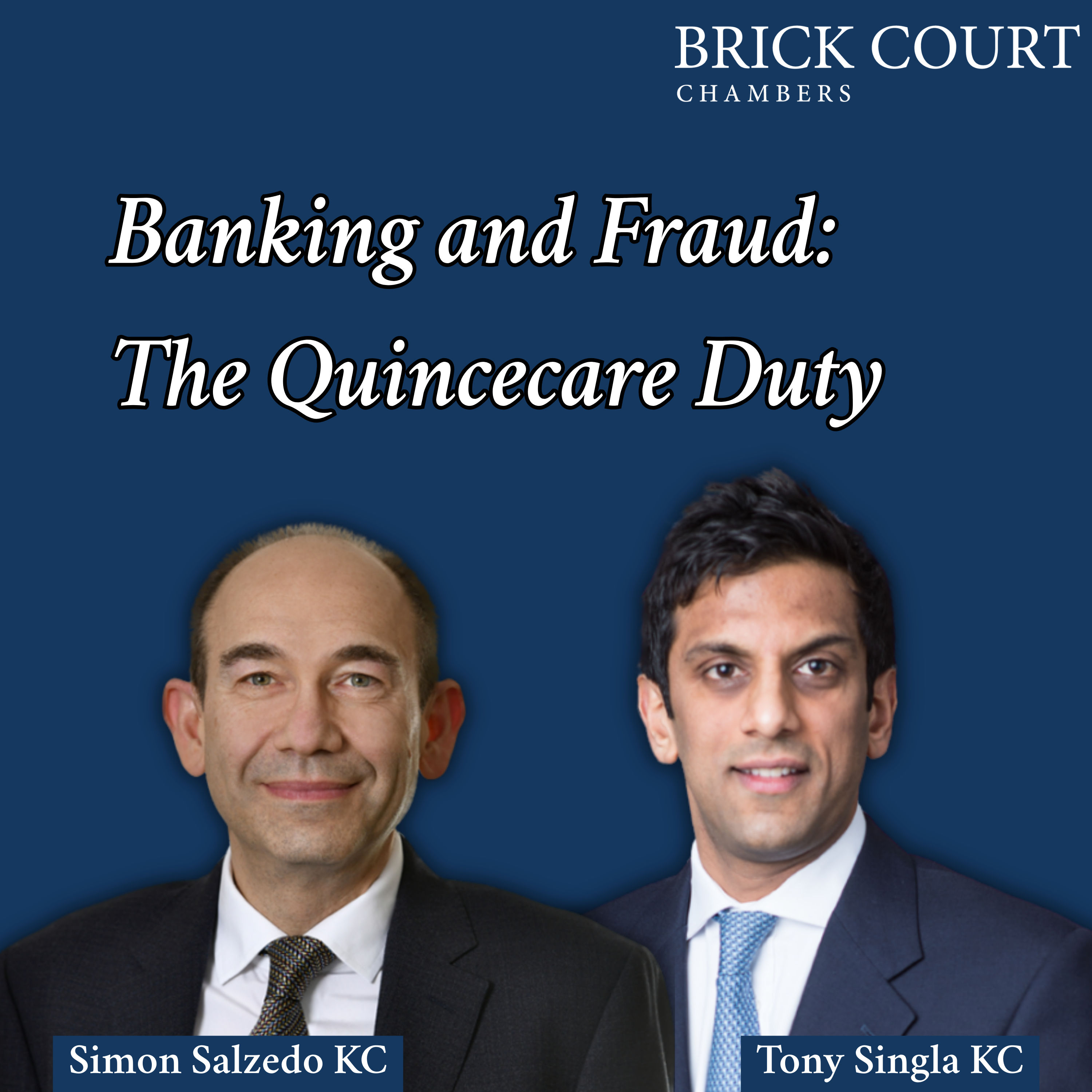 Banking and Fraud: The Quincecare Duty episode artwork