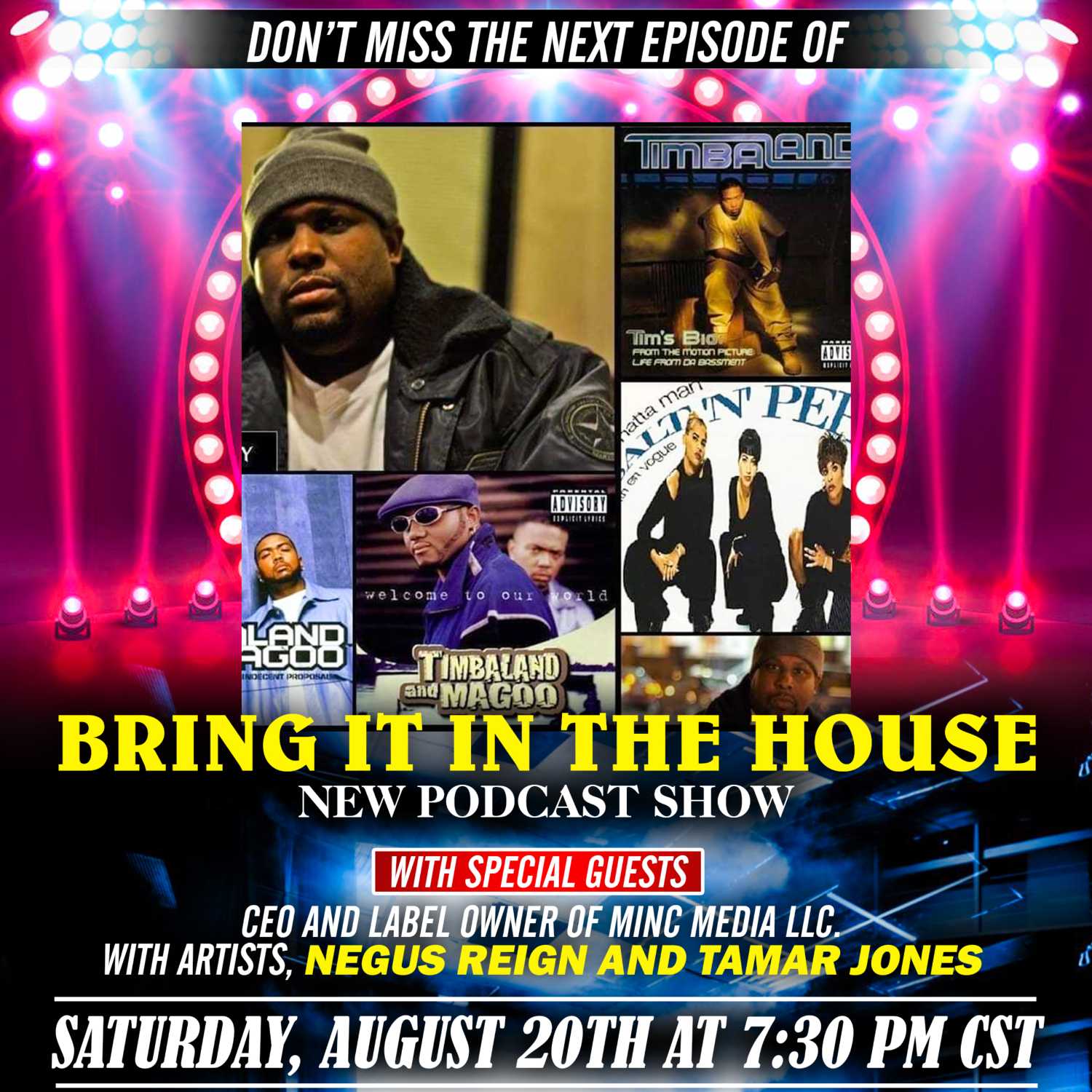 'BRING IT IN THE HOUSE' - new Podcast Show - Episode 72