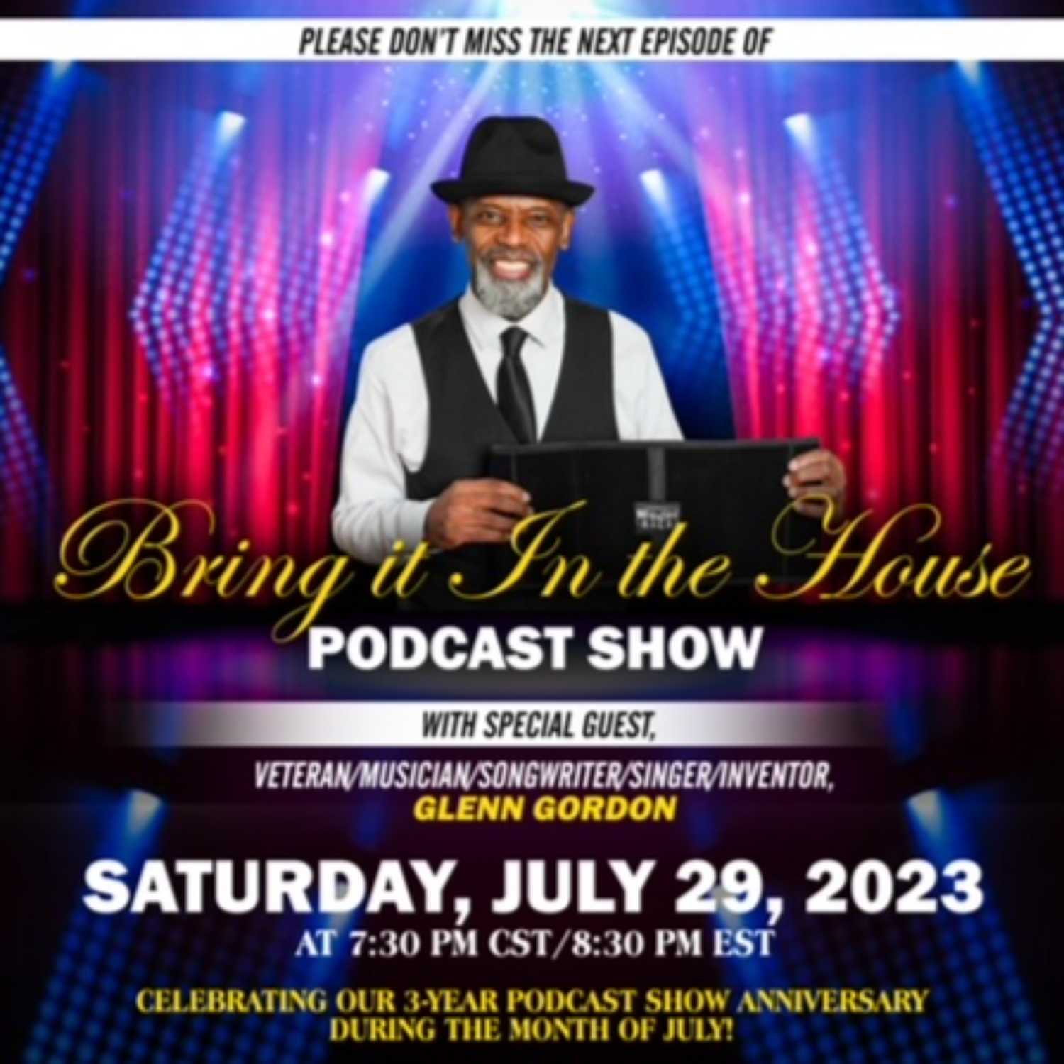 'BRING IT IN THE HOUSE' - new Podcast Show - Episode 117