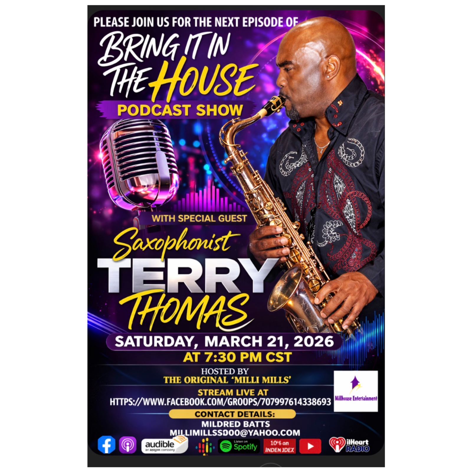 'BRING IT IN THE HOUSE' - Podcast Show episode artwork