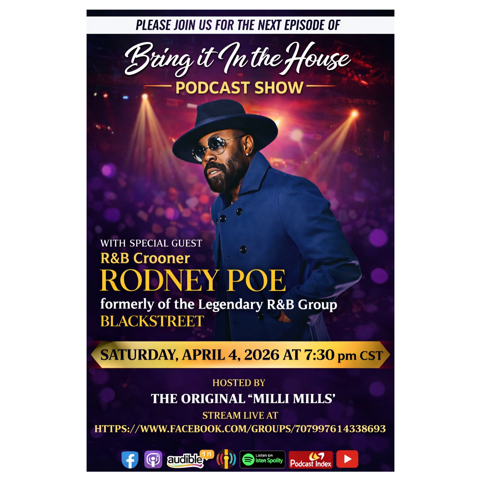 'BRING IT IN THE HOUSE' - Podcast Show episode artwork