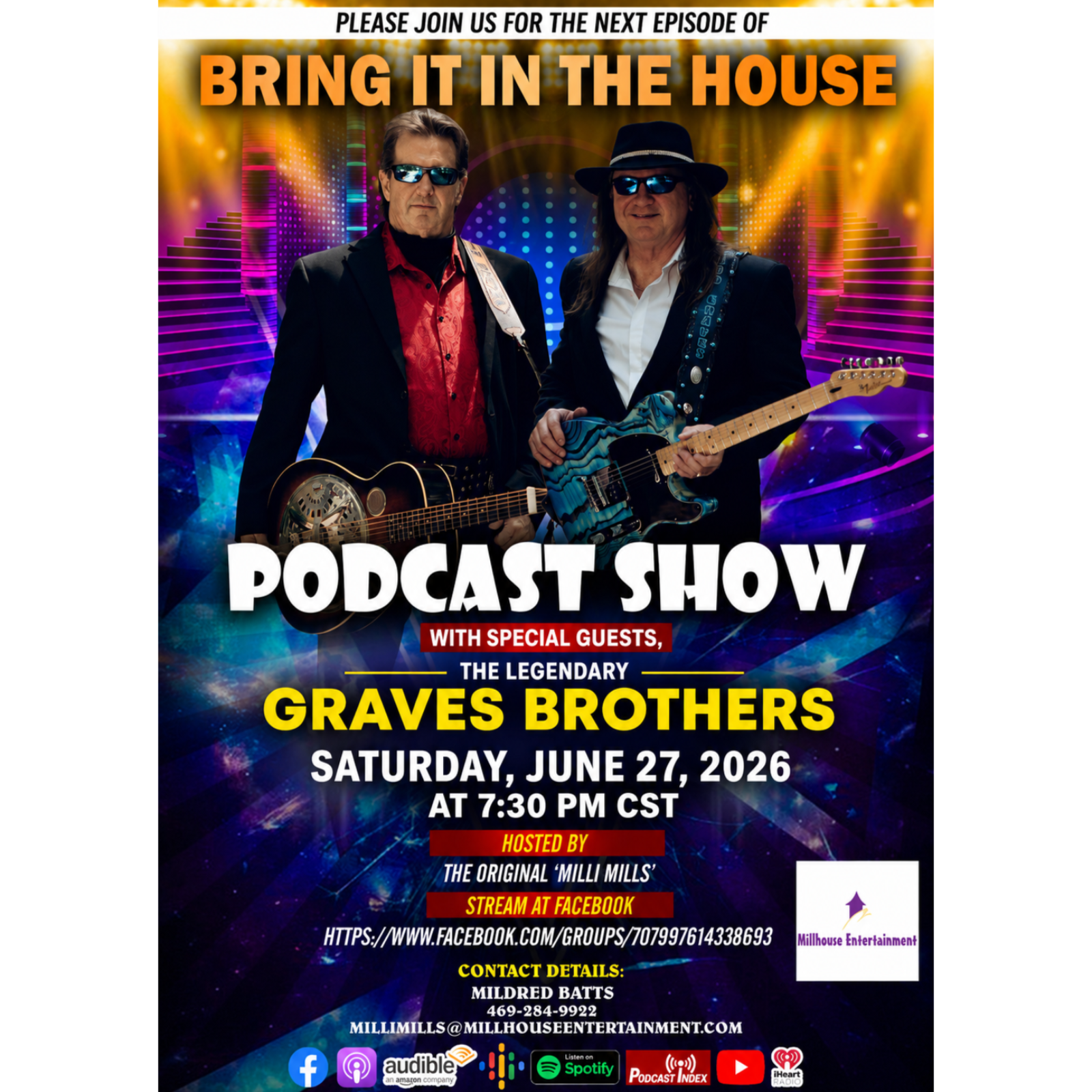 'BRING IT IN THE HOUSE' - Podcast Show episode artwork