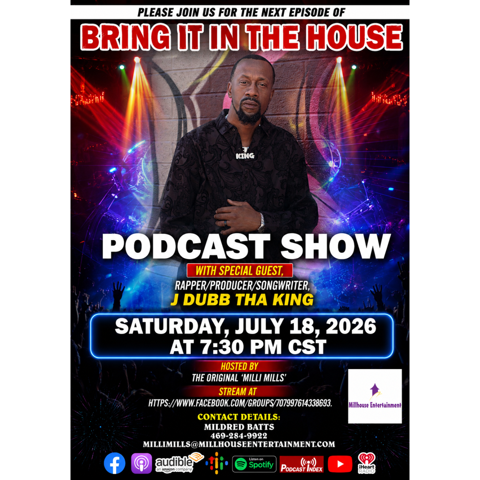 'BRING IT IN THE HOUSE' - Podcast Show episode artwork