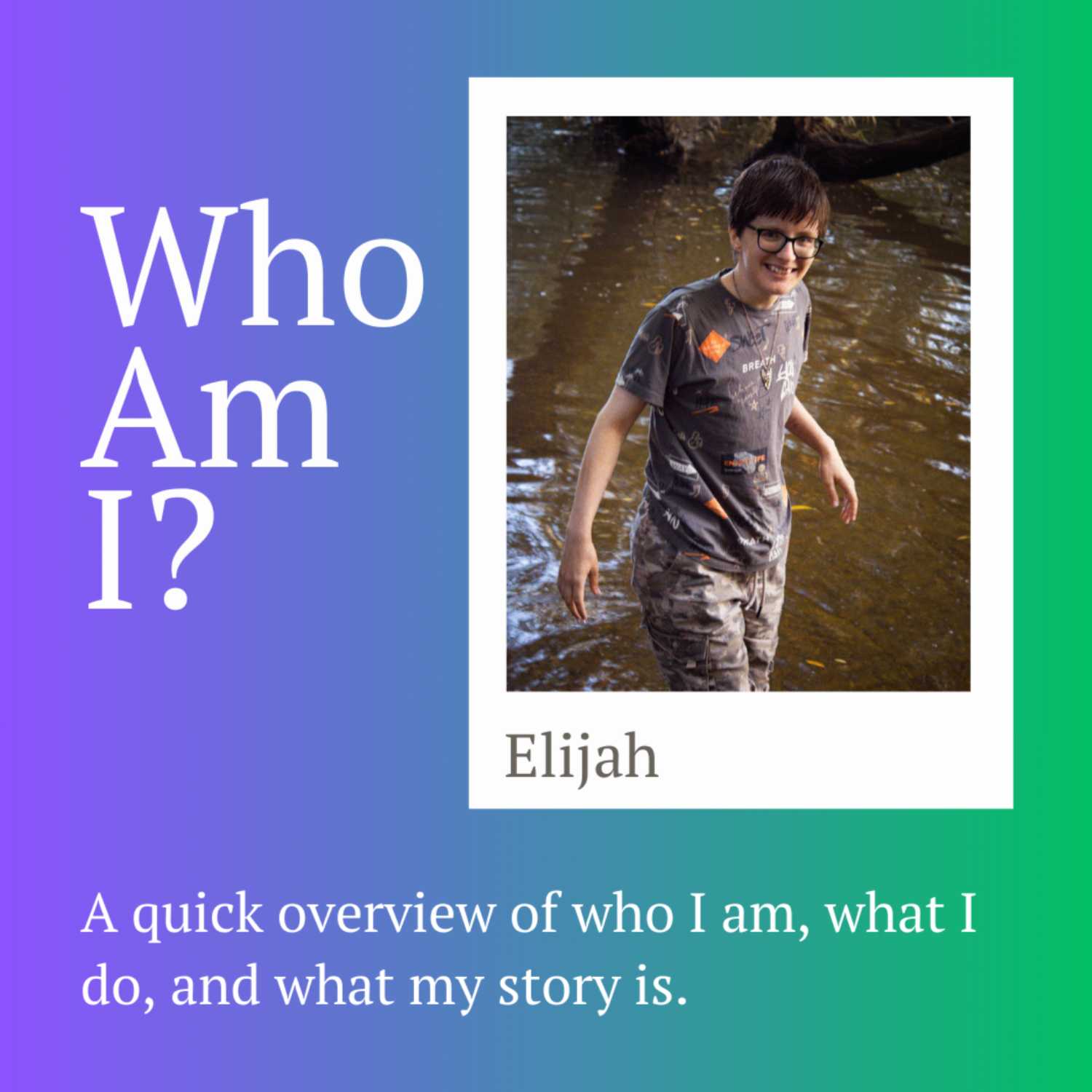 About Me - A Run Down of My Story and Who I am episode artwork