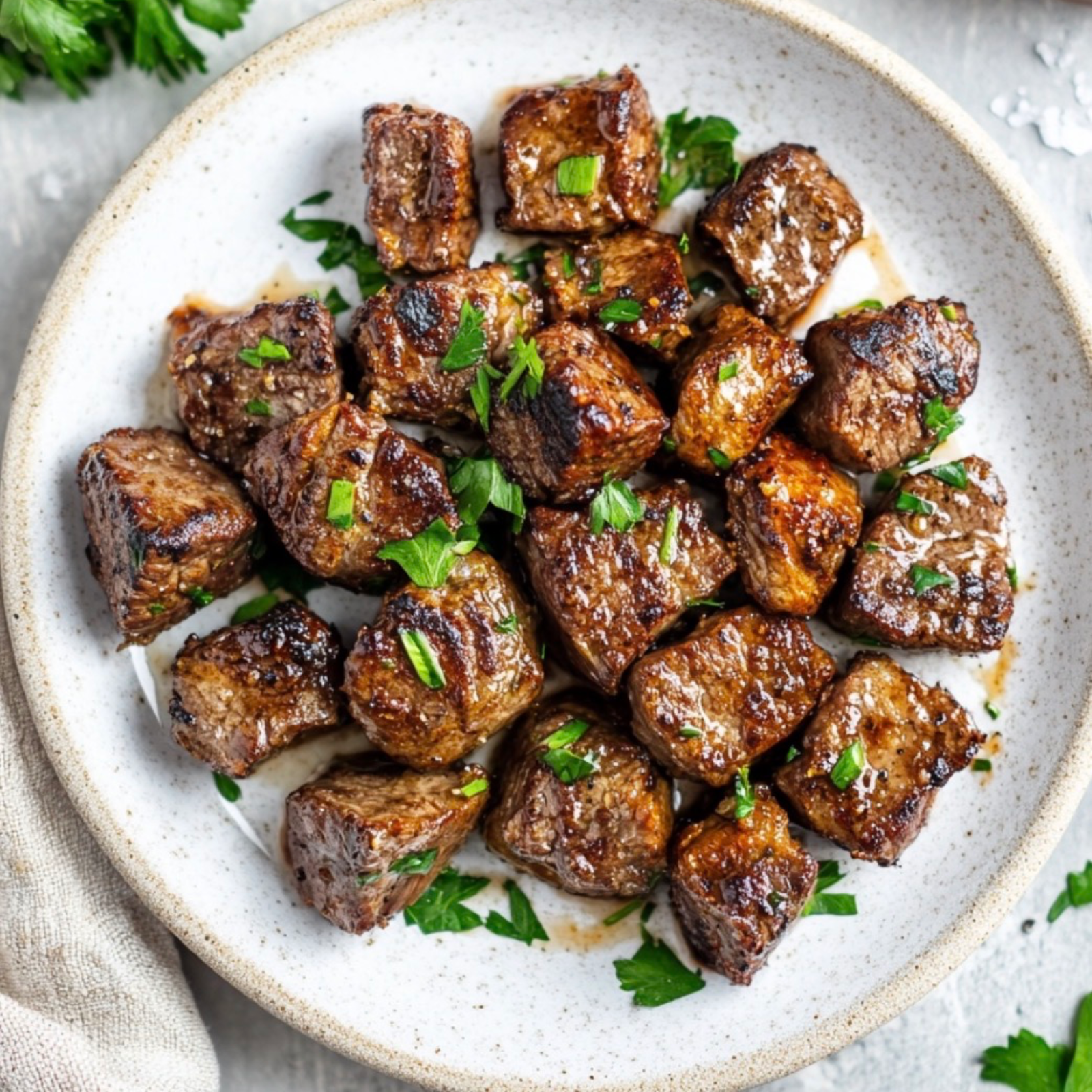 Truffle Honey Glazed Ribeye Bites (FlavorVille™)