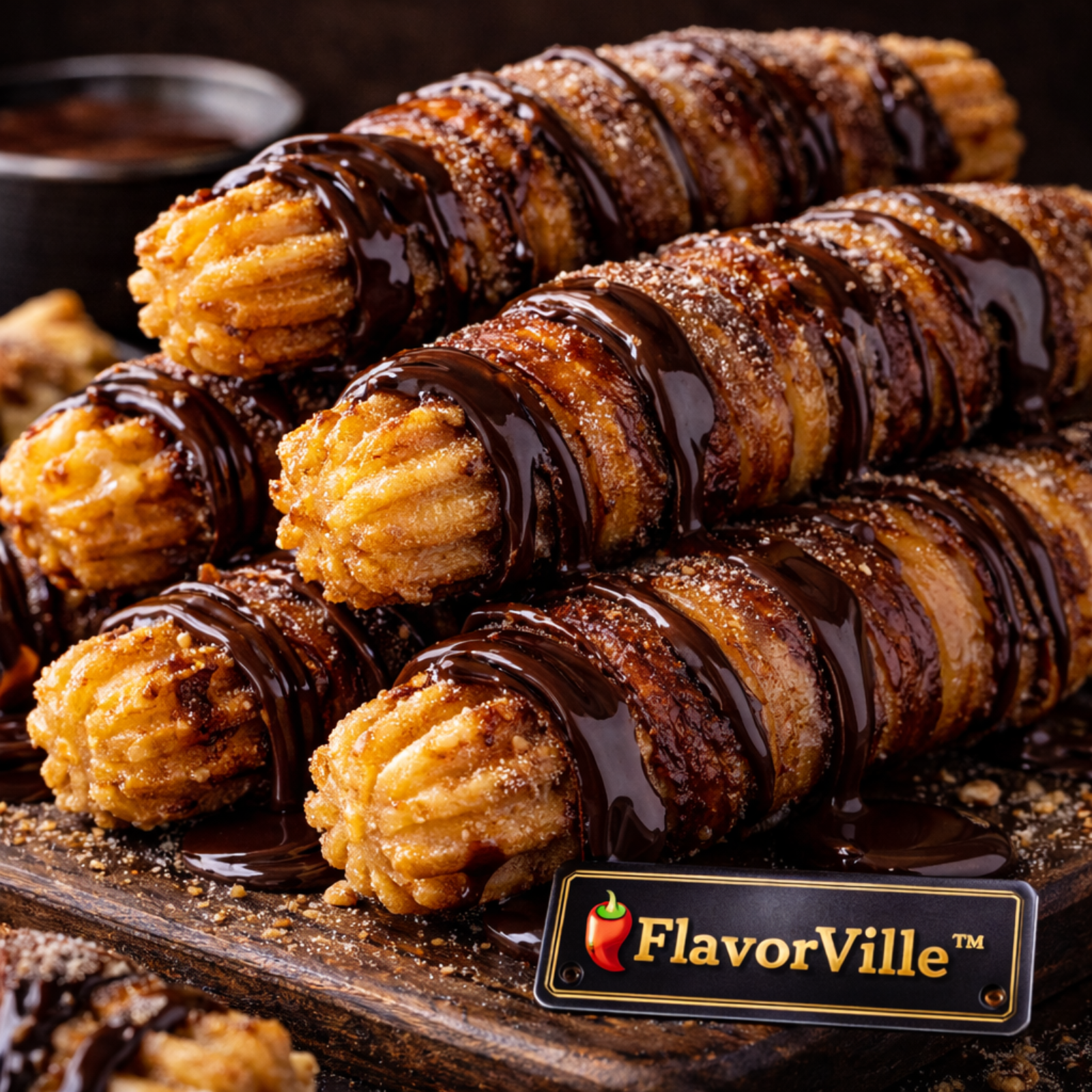 Bacon Wrapped Churros