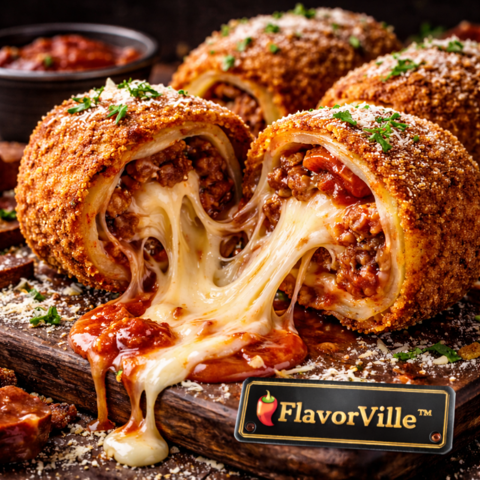 Deep Fried Lasagna Roll Explosion (Brian M. Inspired)