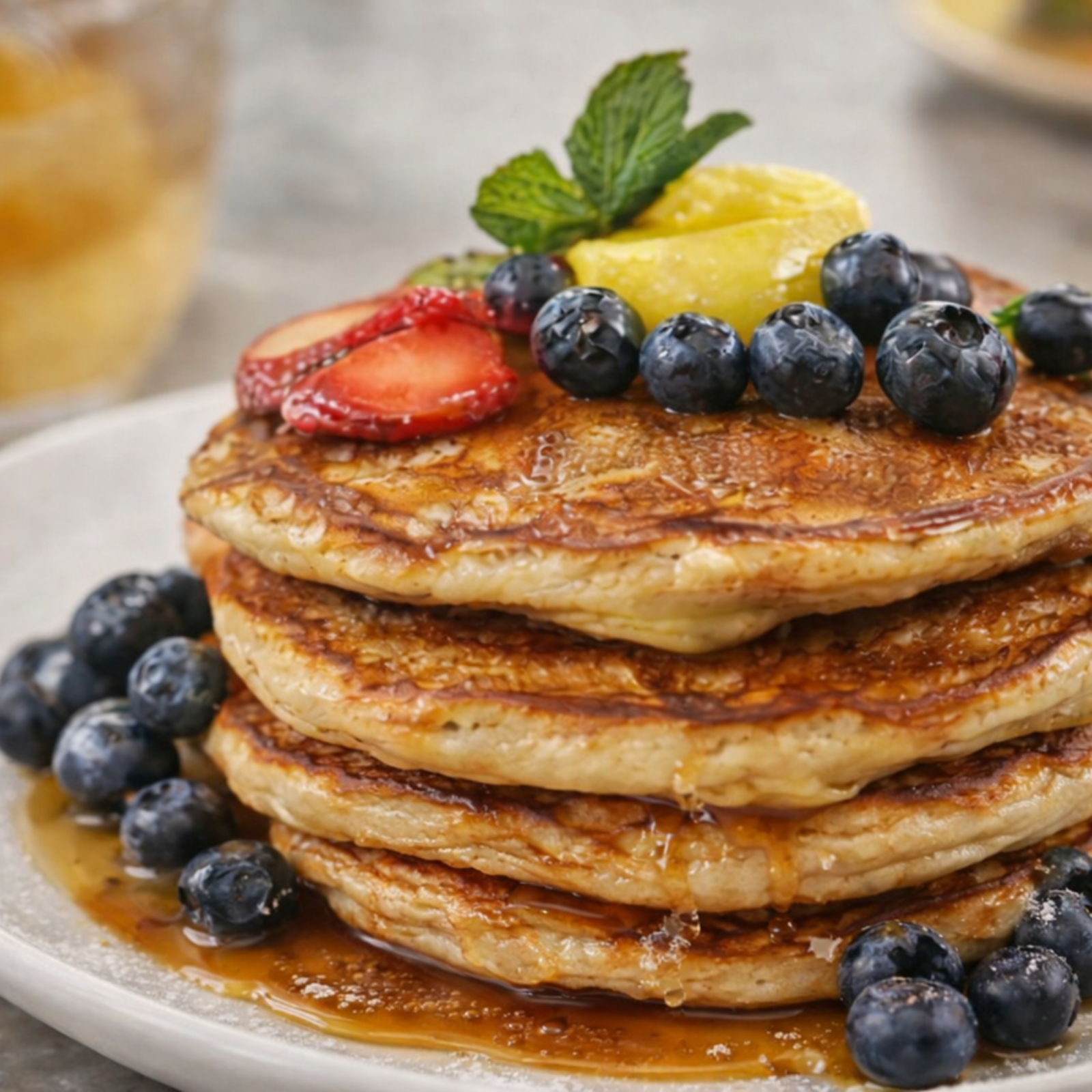 BLUEBERRY LIME PANCAKES 