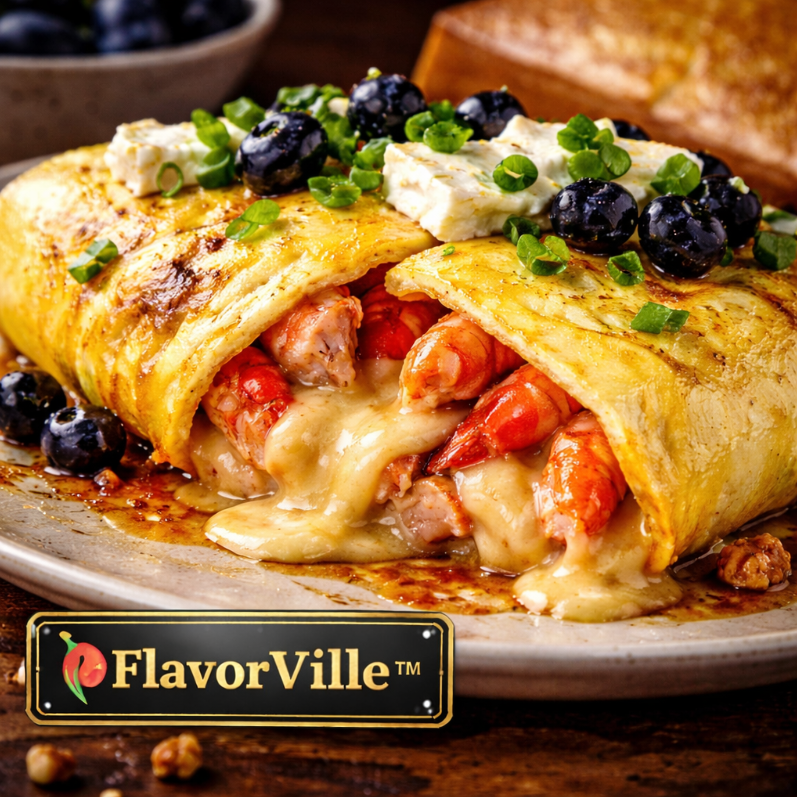 Lobster & Brie Omelette 