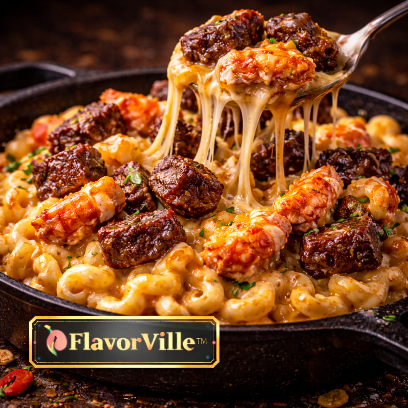 Steakhouse Surf & Turf Mac Melt 