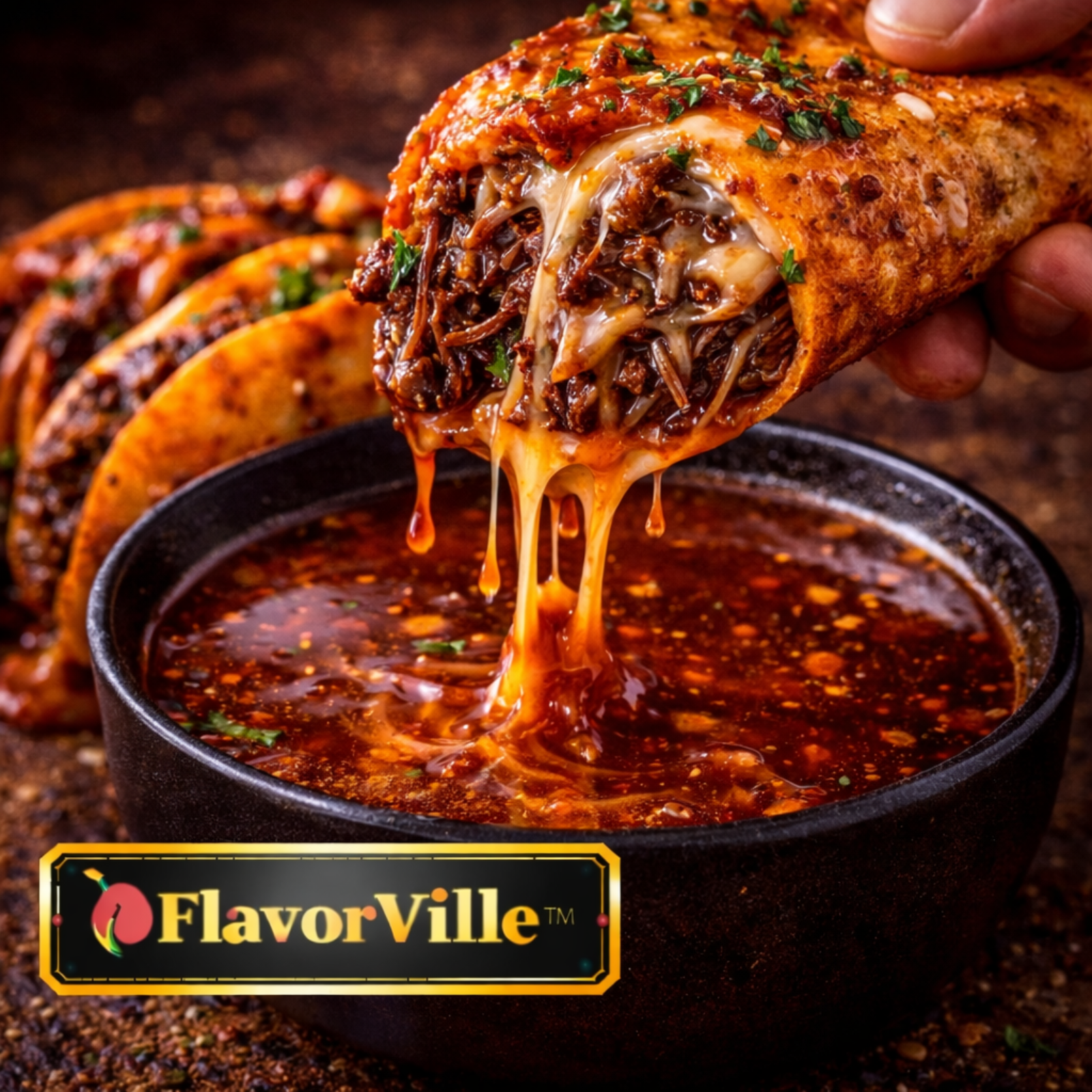 Loaded Birria Taco Melt