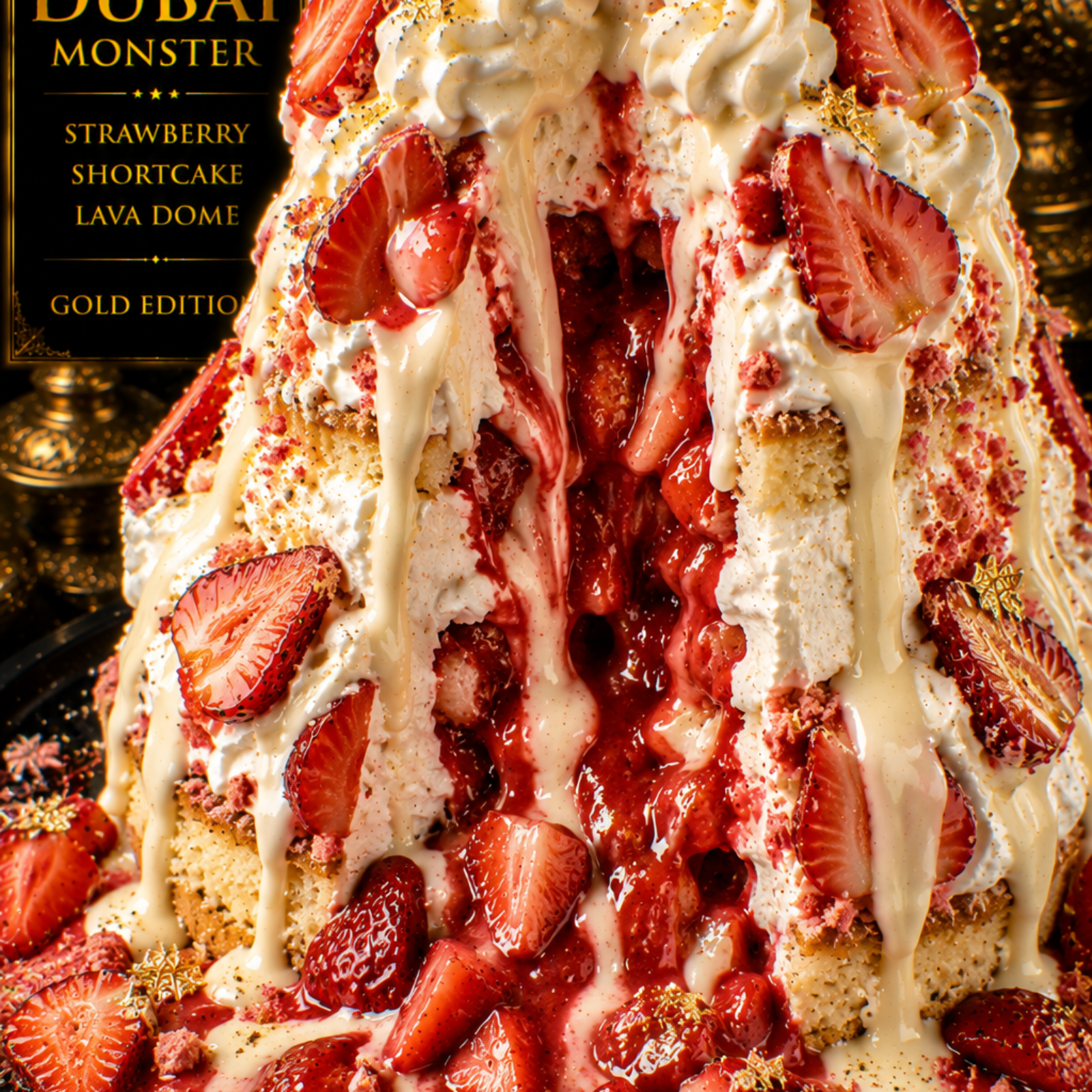Dubai Strawberry Shortcake Lava Dome (FlavorVille™)
