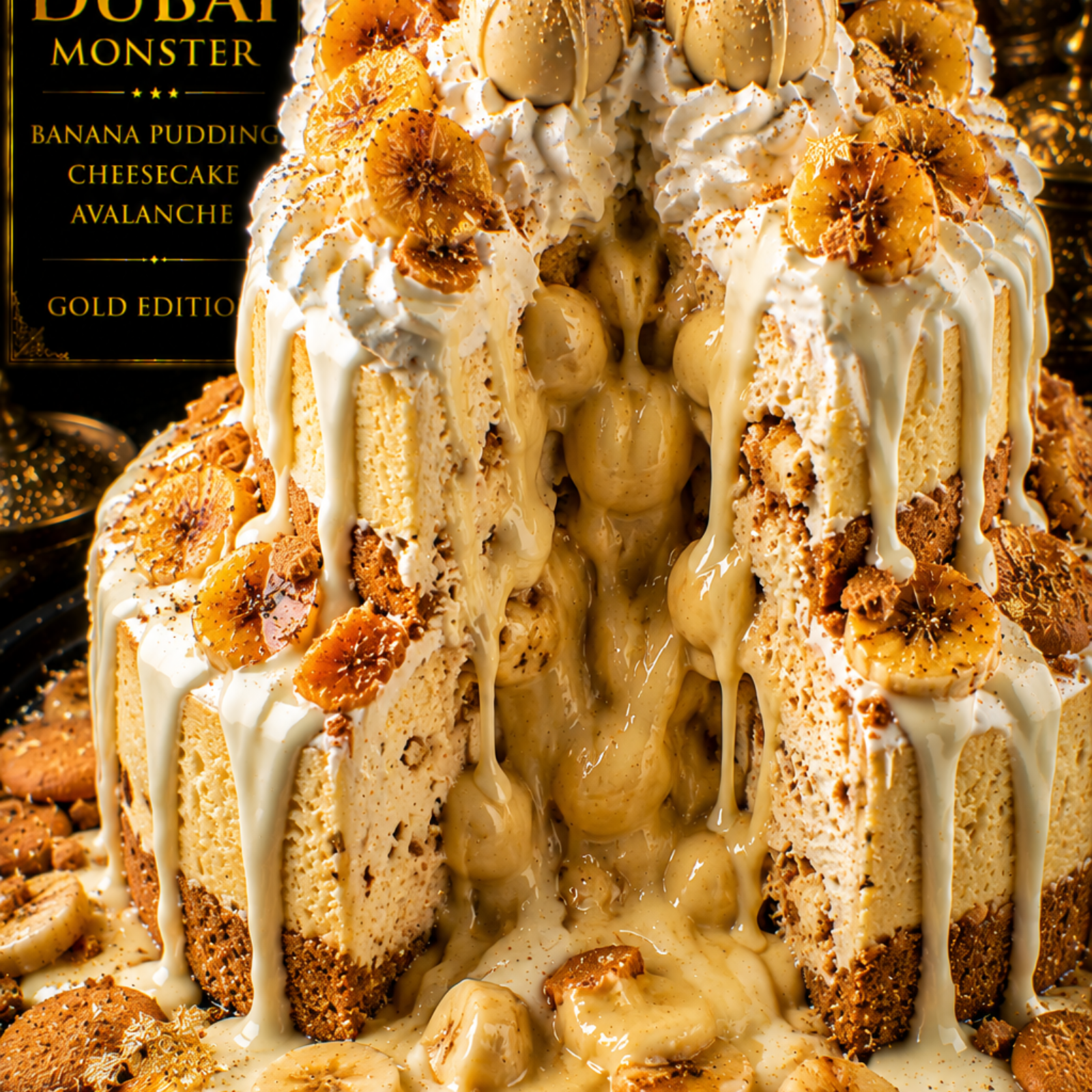 Dubai Banana Pudding Cheesecake Avalanche (FlavorVille™)