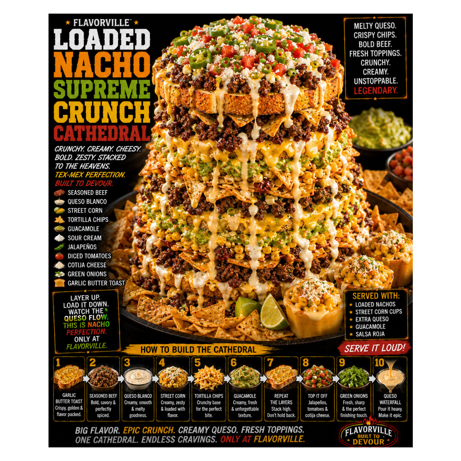 FlavorVille™ Loaded Nacho Supreme Crunch Cathedral episode artwork