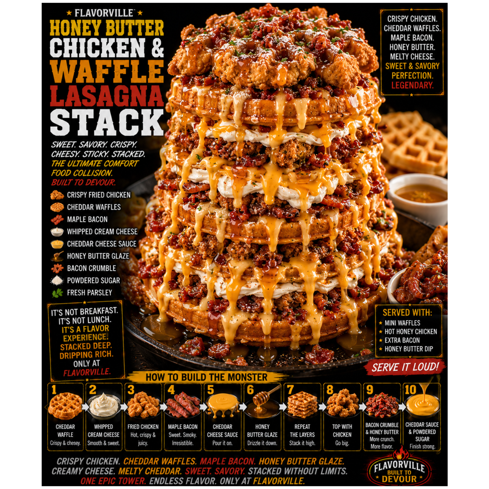 FlavorVille™ Honey Butter Chicken & Waffle Lasagna Stack episode artwork