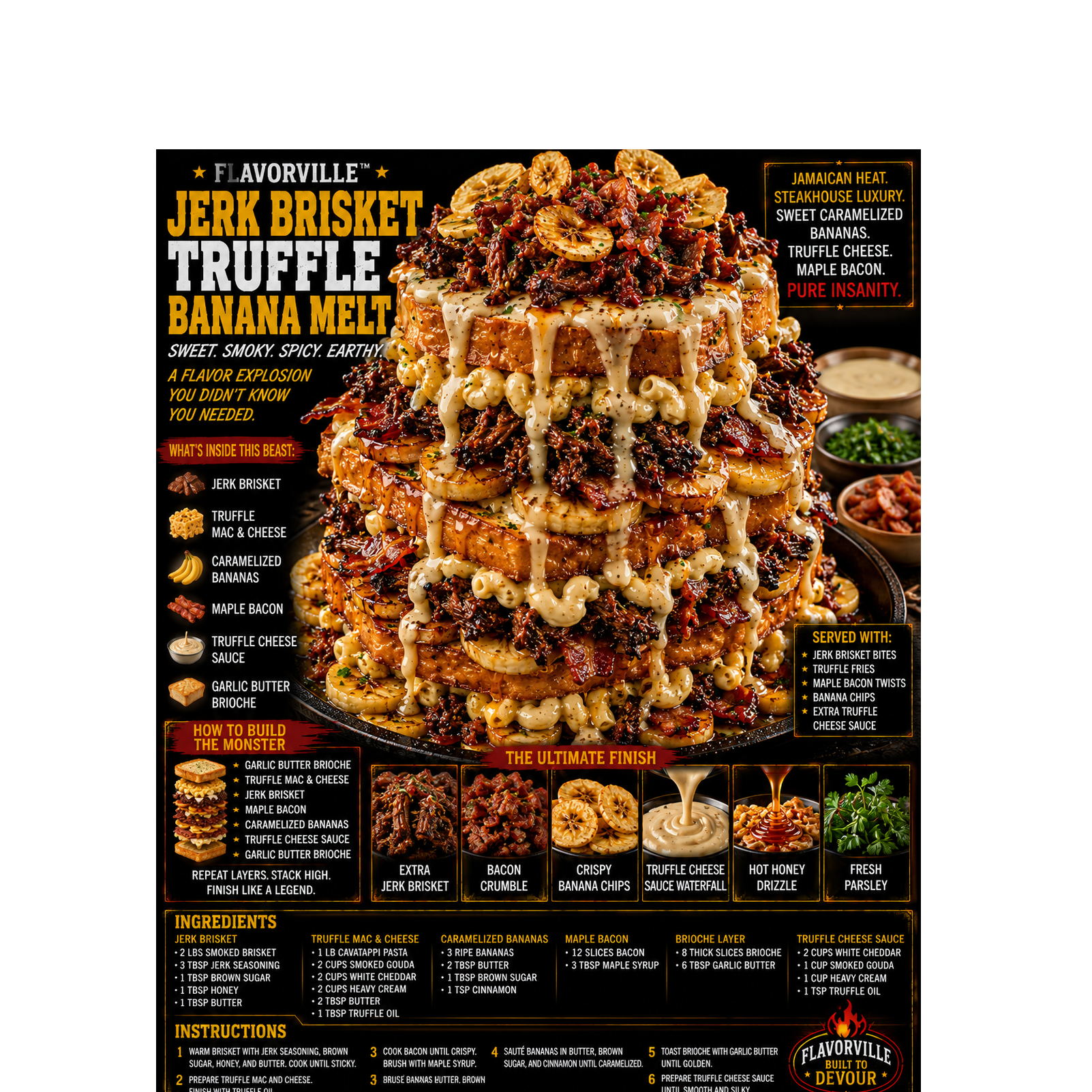 FlavorVille™ Jerk Brisket Truffle Banana Melt episode artwork