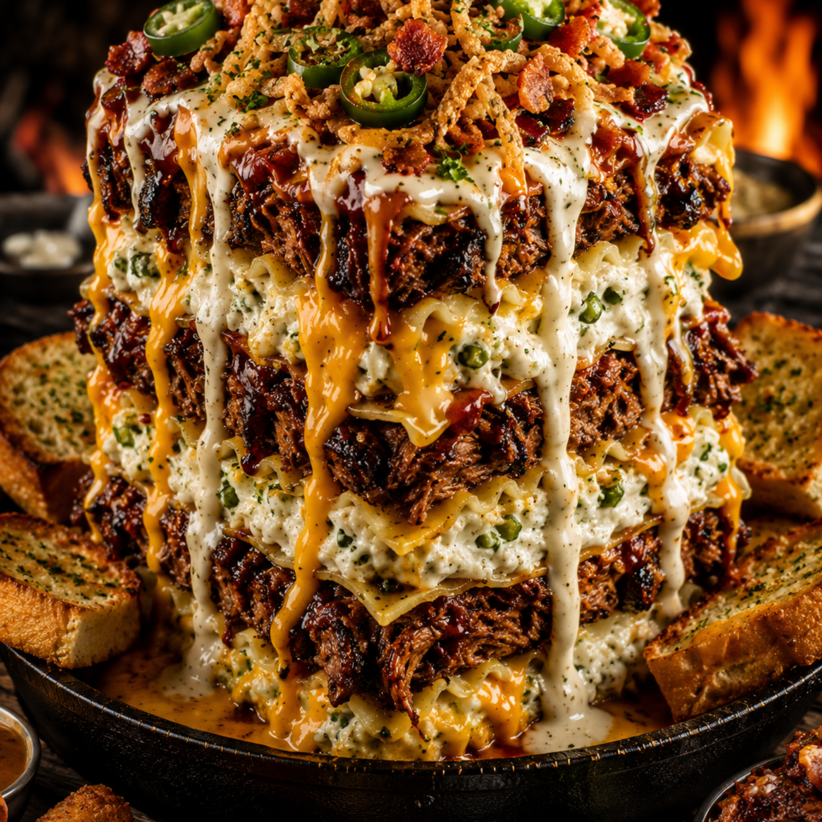FlavorVille™ Smoked Brisket Jalapeño Popper Lasagna Tower  episode artwork