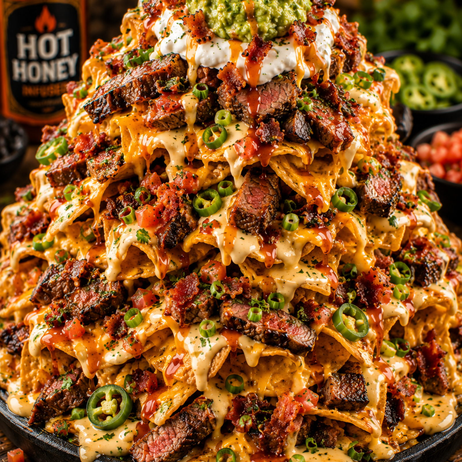 FLAVORVILLE™ CRISPY HOT HONEY STEAK NACHO SKYSCRAPER episode artwork