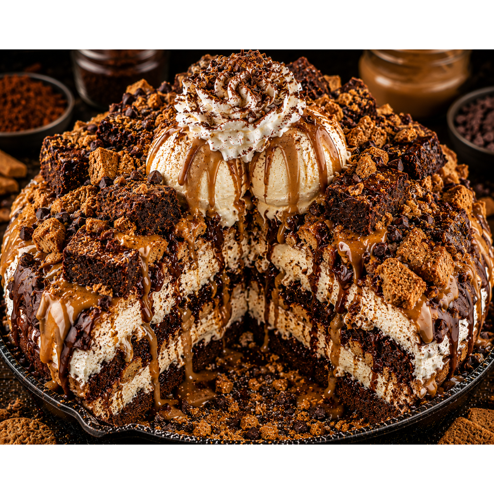 FLAVORVILLE™ TIRAMISU BROWNIE CHEESECAKE COOKIE BUTTER CRUNCH
