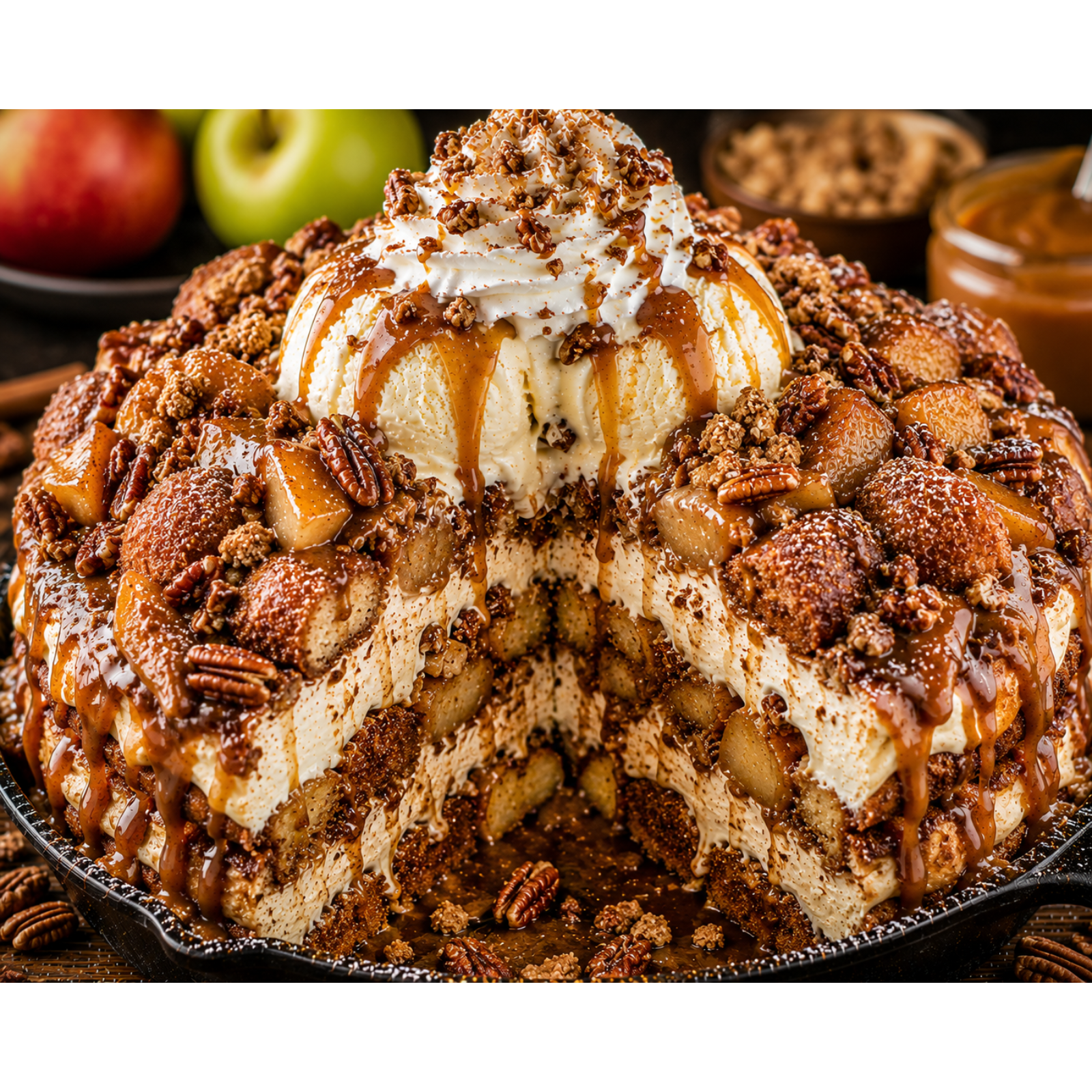 FLAVORVILLE™ CARAMEL APPLE BUTTER PECAN CHEESECAKE CINNAMON DONUT CRUNCH
