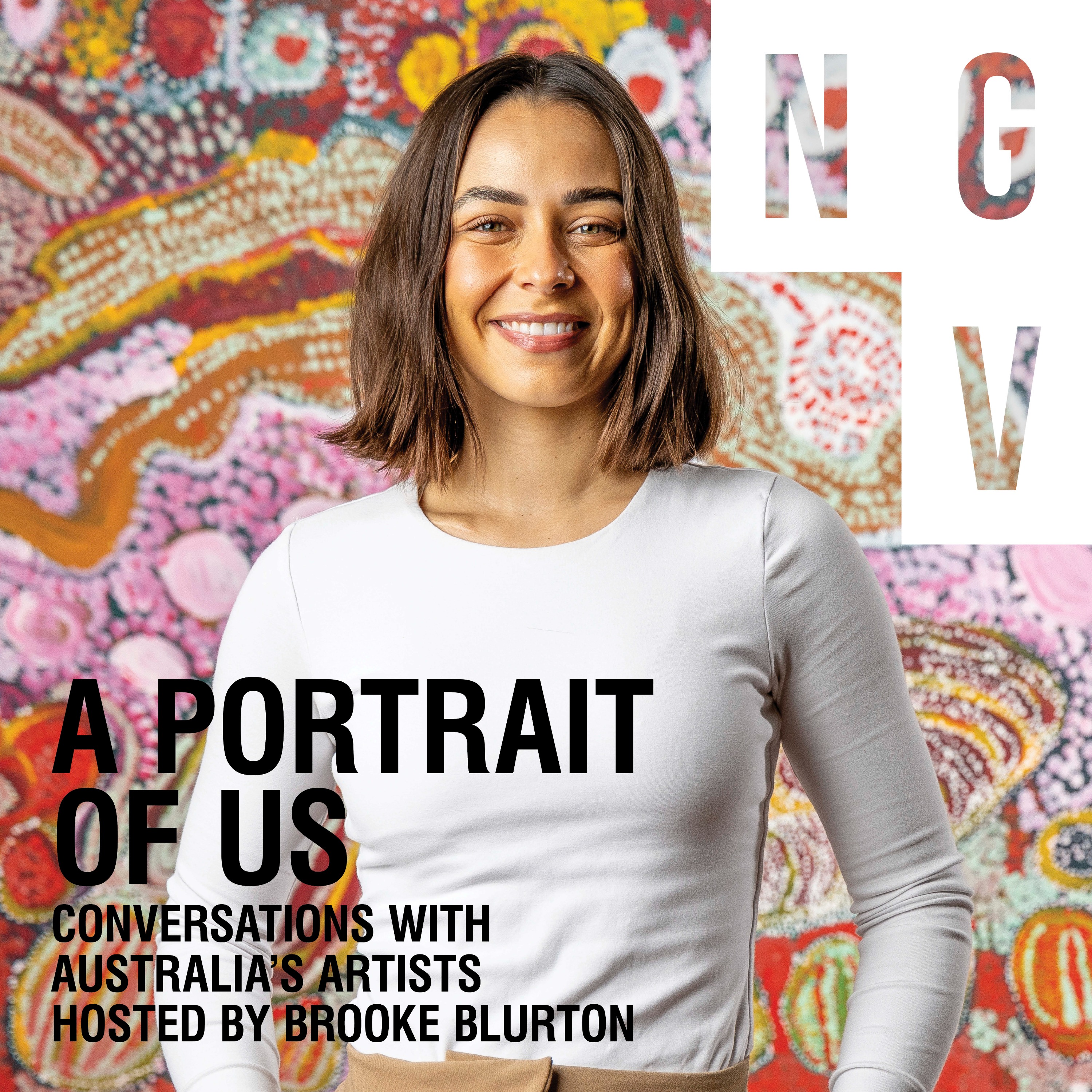 Brooke Blurton hosts NGV's A Portrait of Us