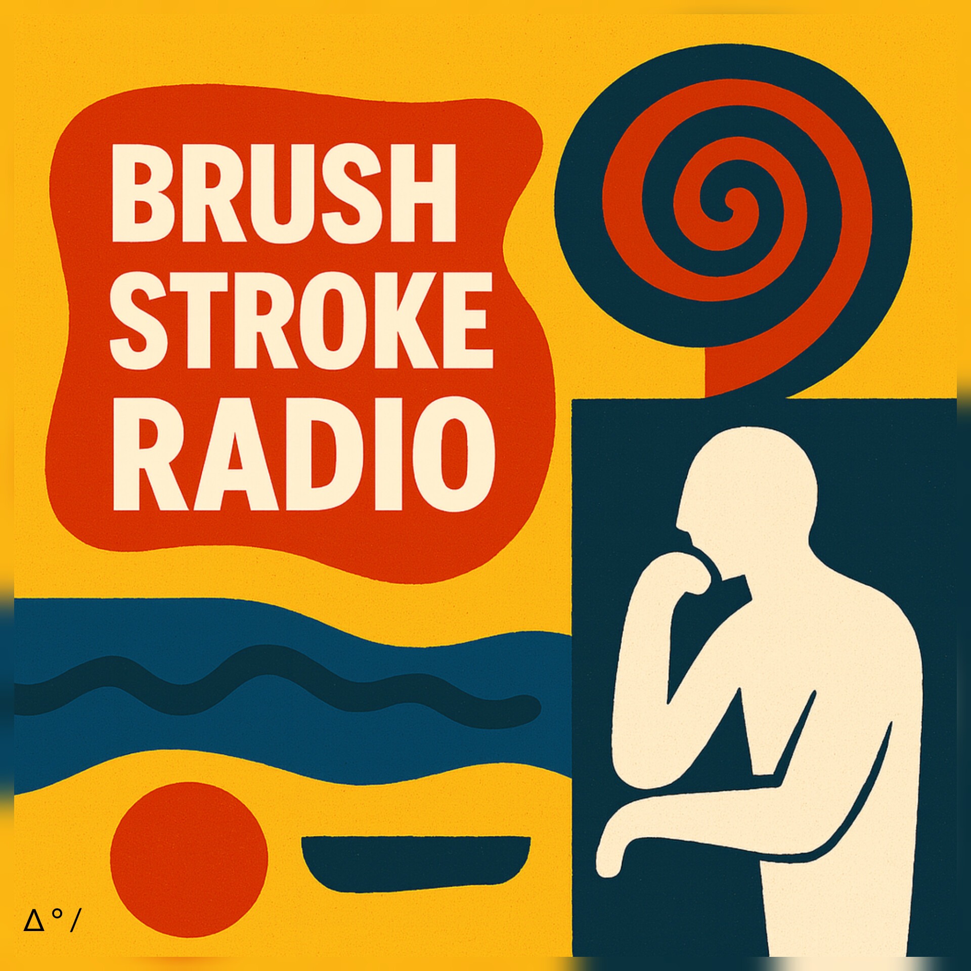 Brushstroke Radio podcast artwork
