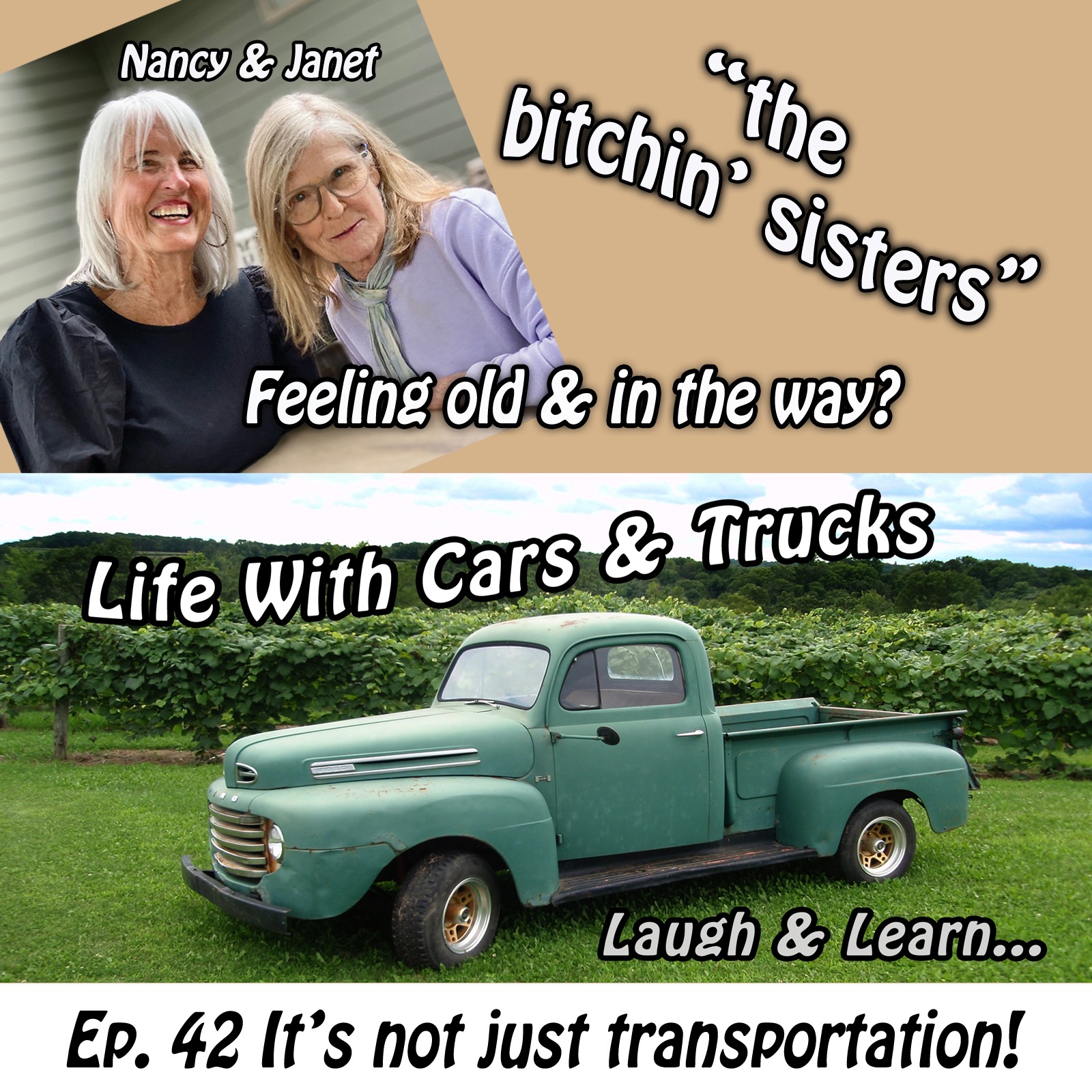 THE BITCHIN SISTERS - Nancy and Janet are old and in the way!