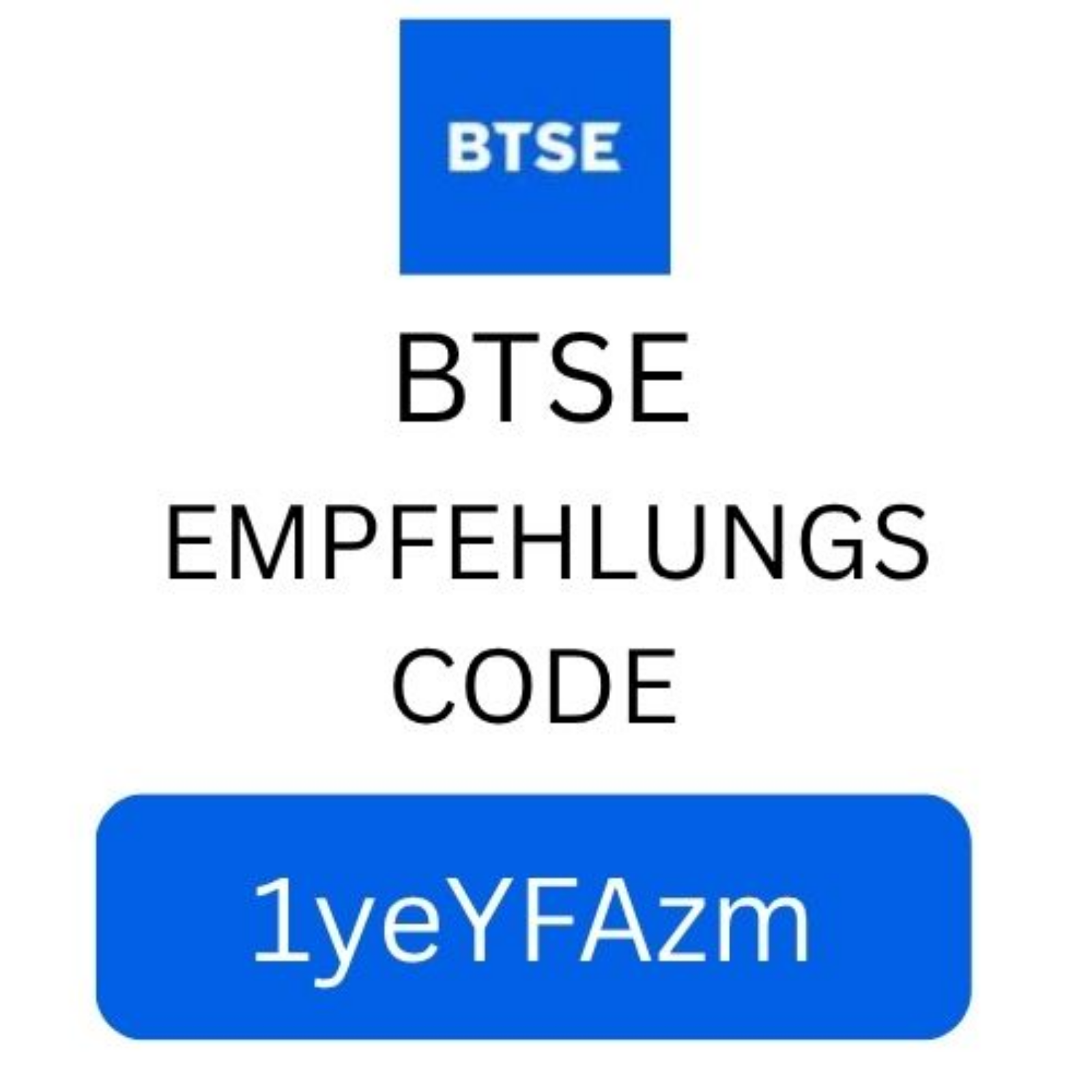 BTSE Empfehlungscode „1yeYFAzm“ – 20 % Rabatt & 3.000 $ Bonus