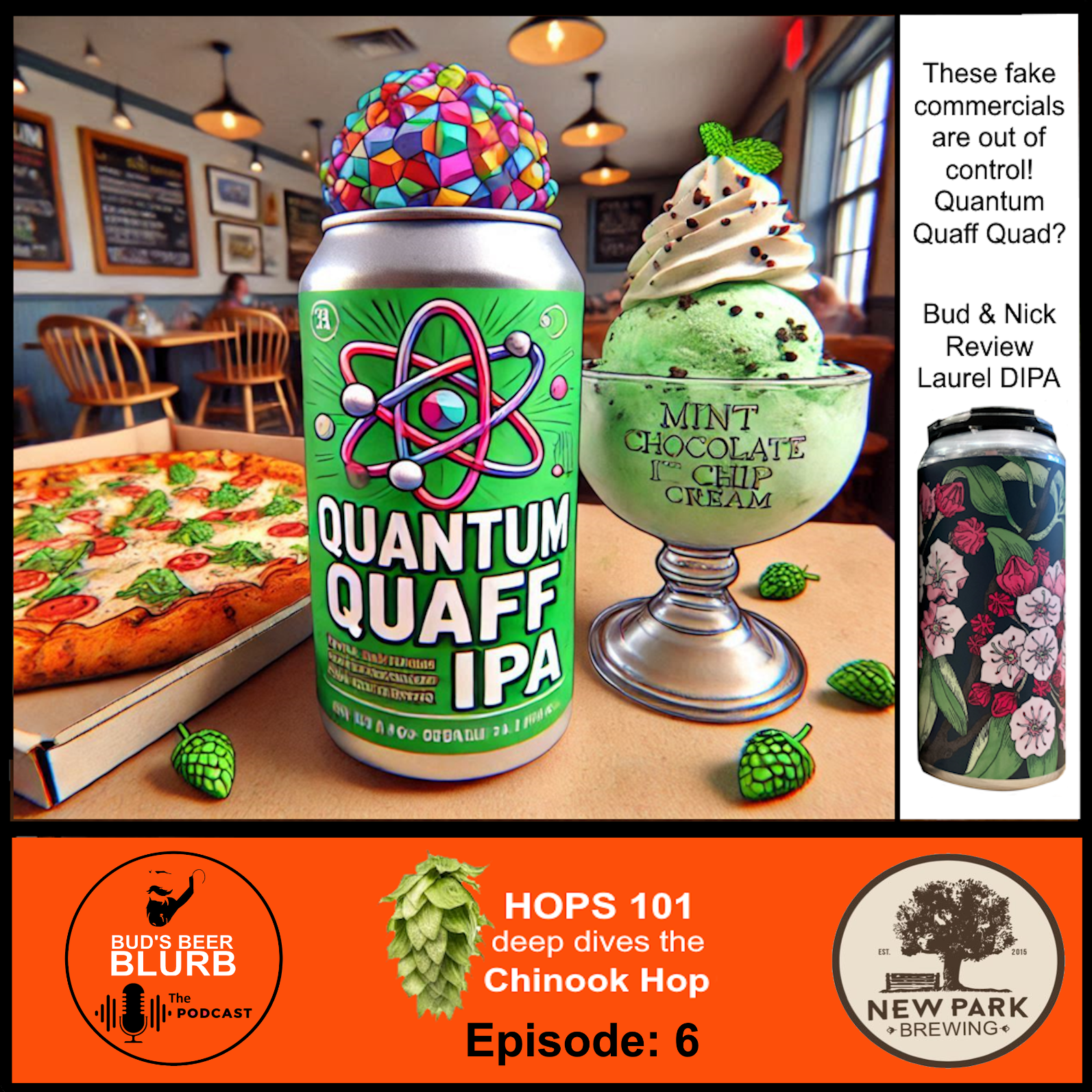 Episode 6 - Reviewing Laurel by New Park Brewing Review episode artwork