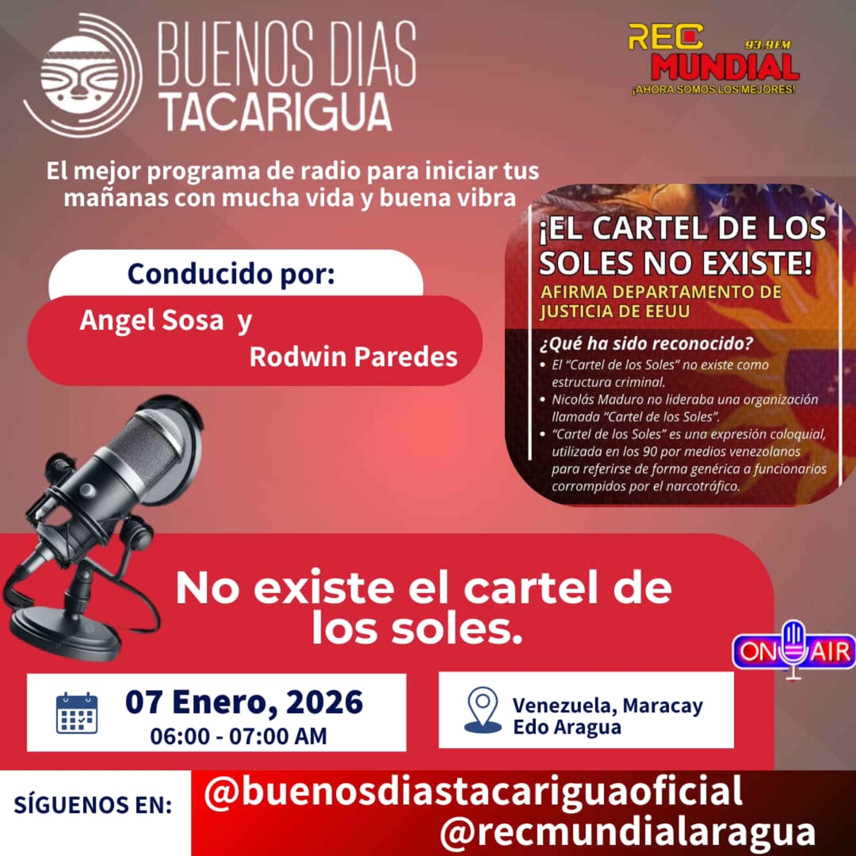 No existe el cartel de los soles