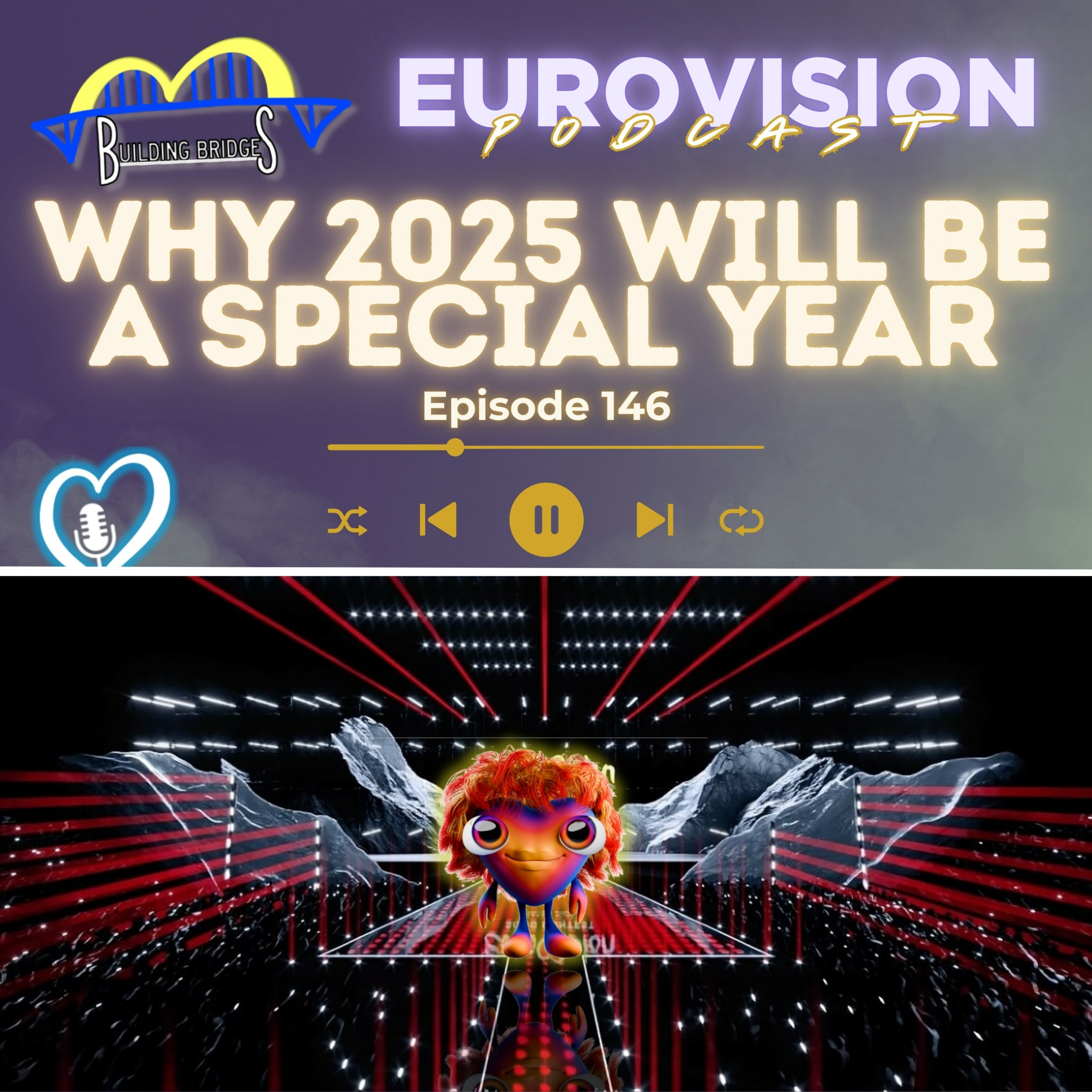 146. Why 2025 will be such a special Eurovision Song Contest episode artwork