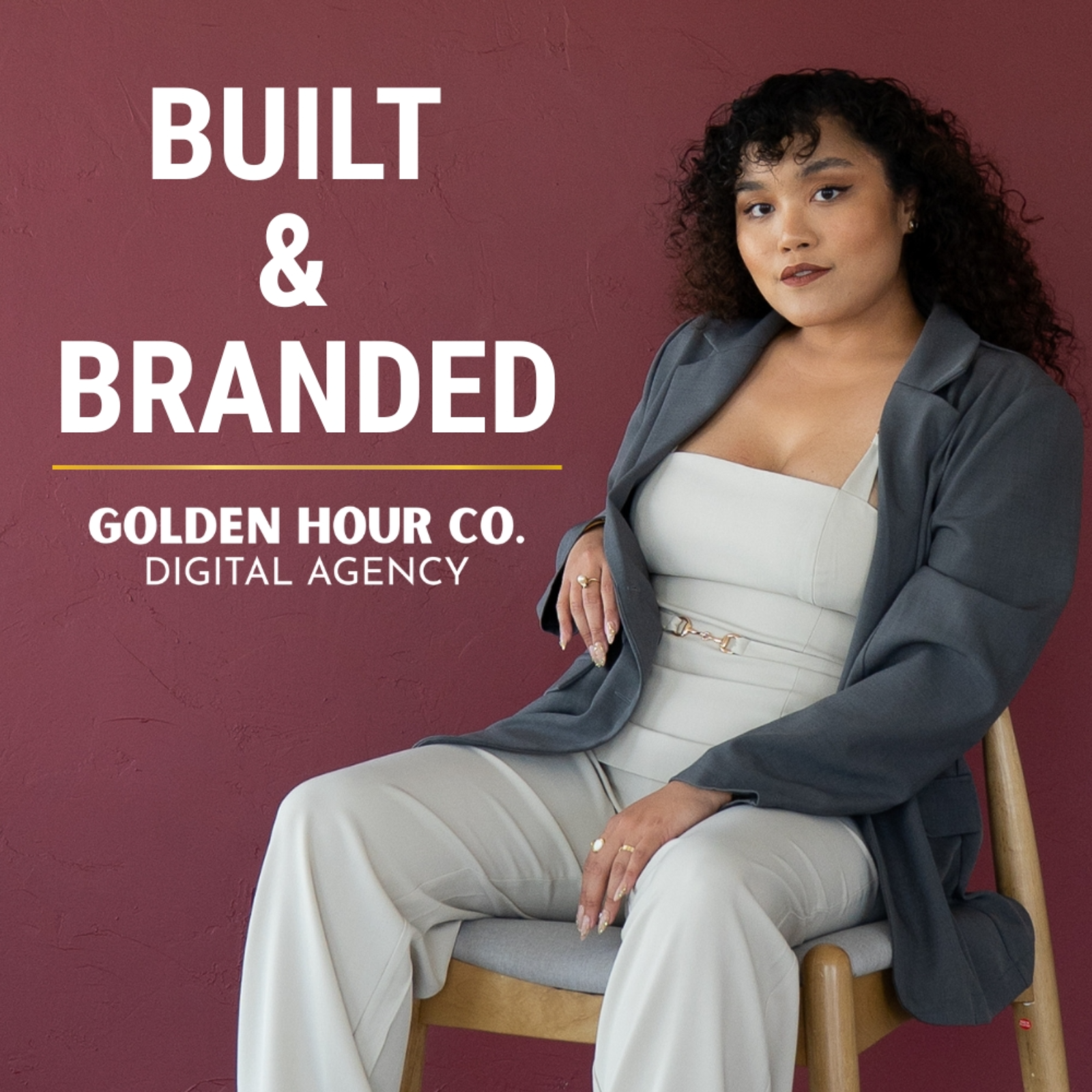 Built & Branded by Golden Hour Co. Digital Agency podcast artwork