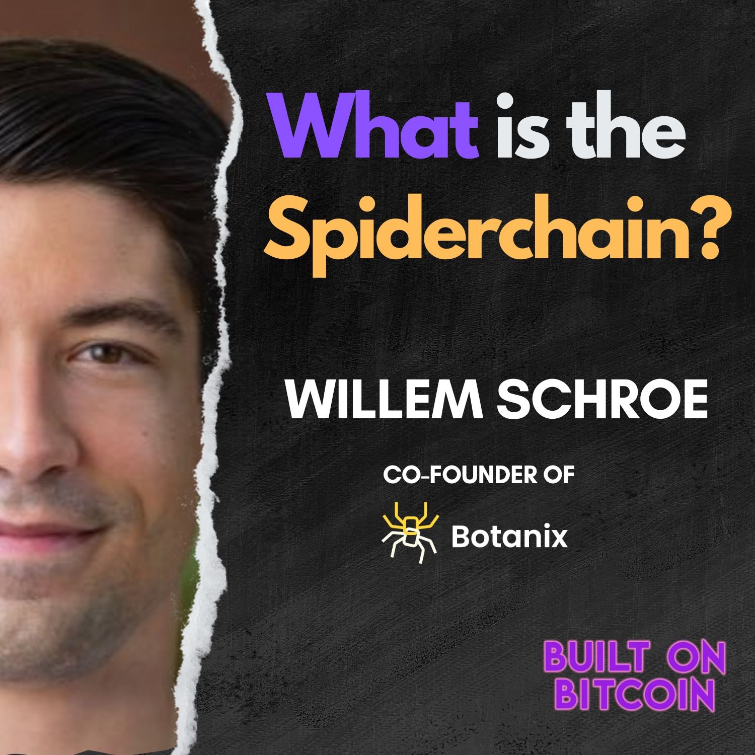 What Is The Spiderchain with Willem Schroe - Co=Founder of Botanix