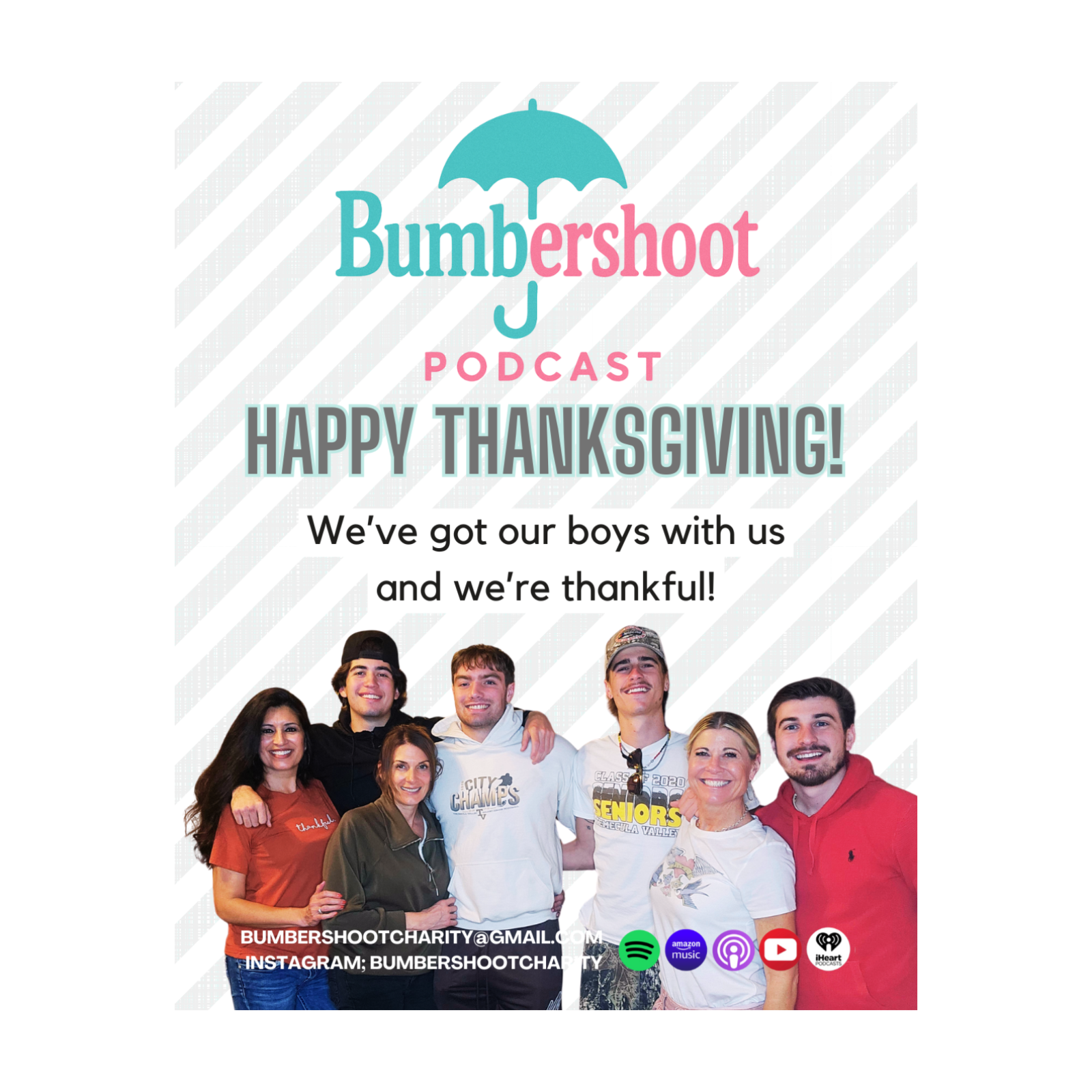 DETOUR!! HAPPY THANKSGIVING FROM BUMBERSHOOT!