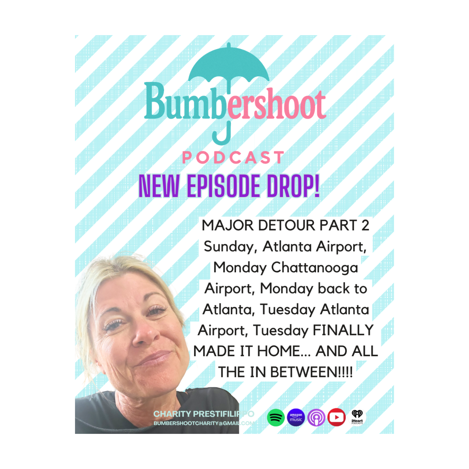 MAJOR DETOUR - Charity's DEBACLE trying to get home from Georgia...