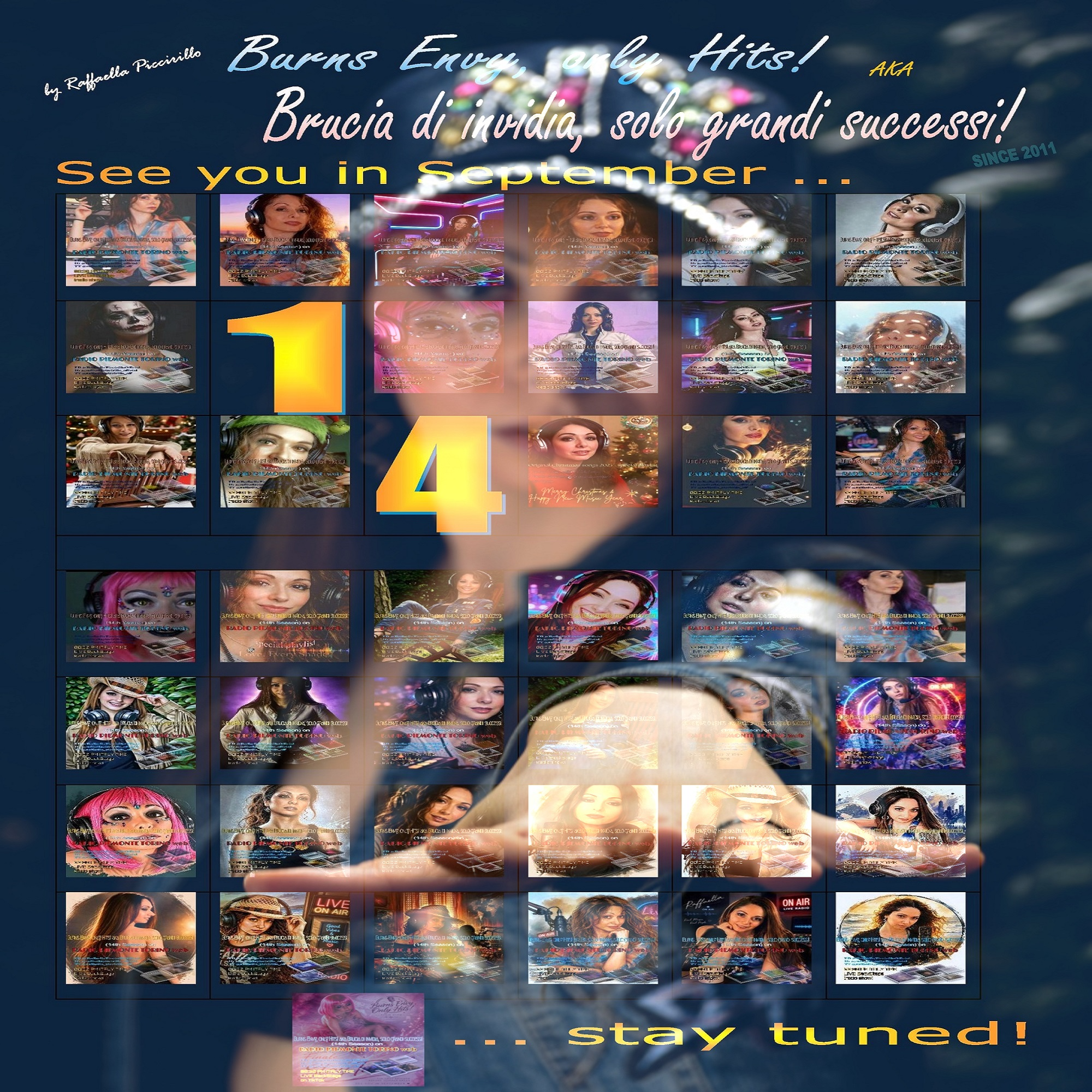 Copertina di Burns Envy, only Hits! aka Brucia di invidia, solo grandi successi! 