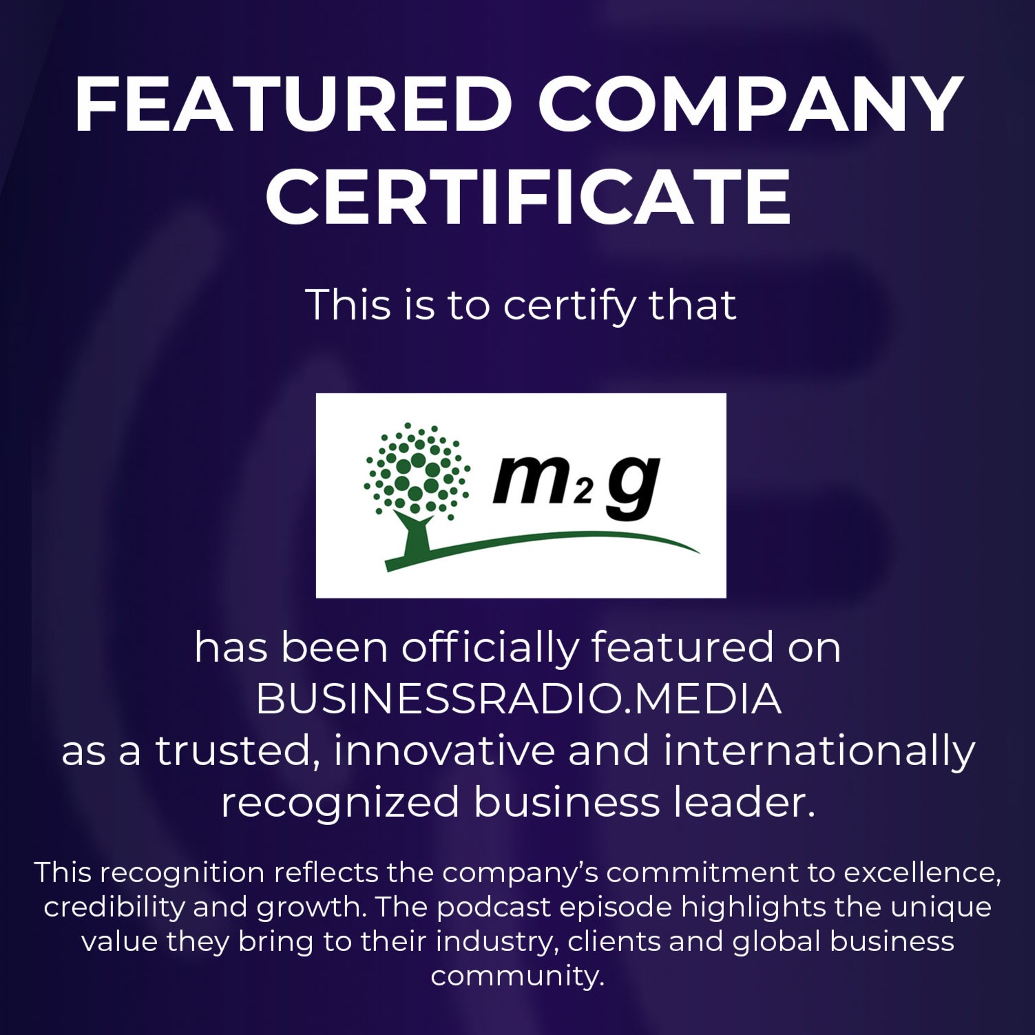 M2G | 15 Years of Trusted Capital Transactions in Food & Agri