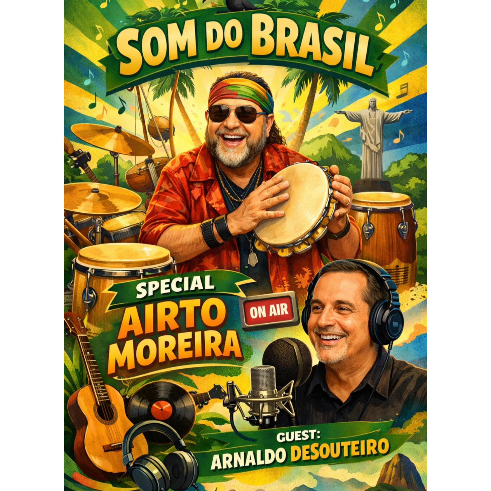Som do Brasil 4/15/2026 Airto Moreira/Guest:Arnaldo DeSouteiro episode artwork